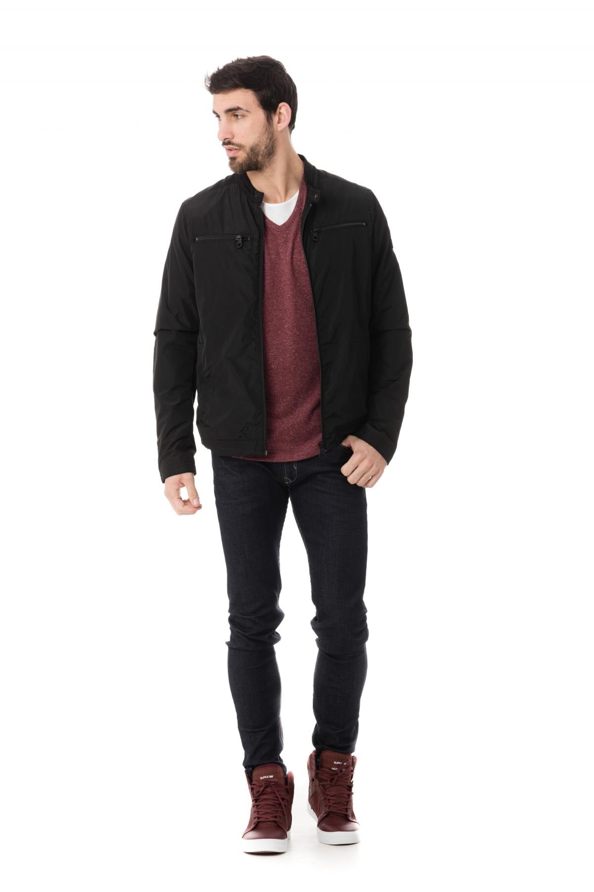 RESDKINS men's black jacket - Image n°2