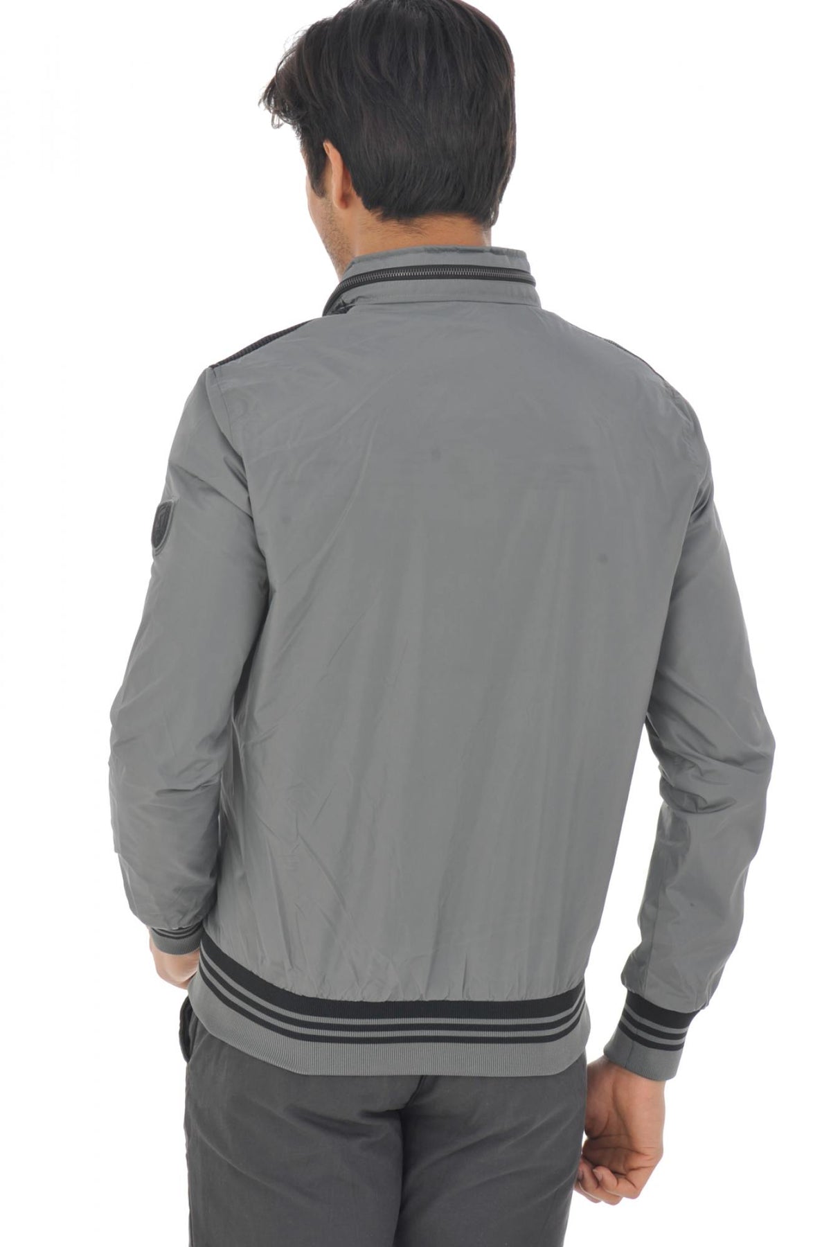 Men's gray and black redskins jacket - Image n°4