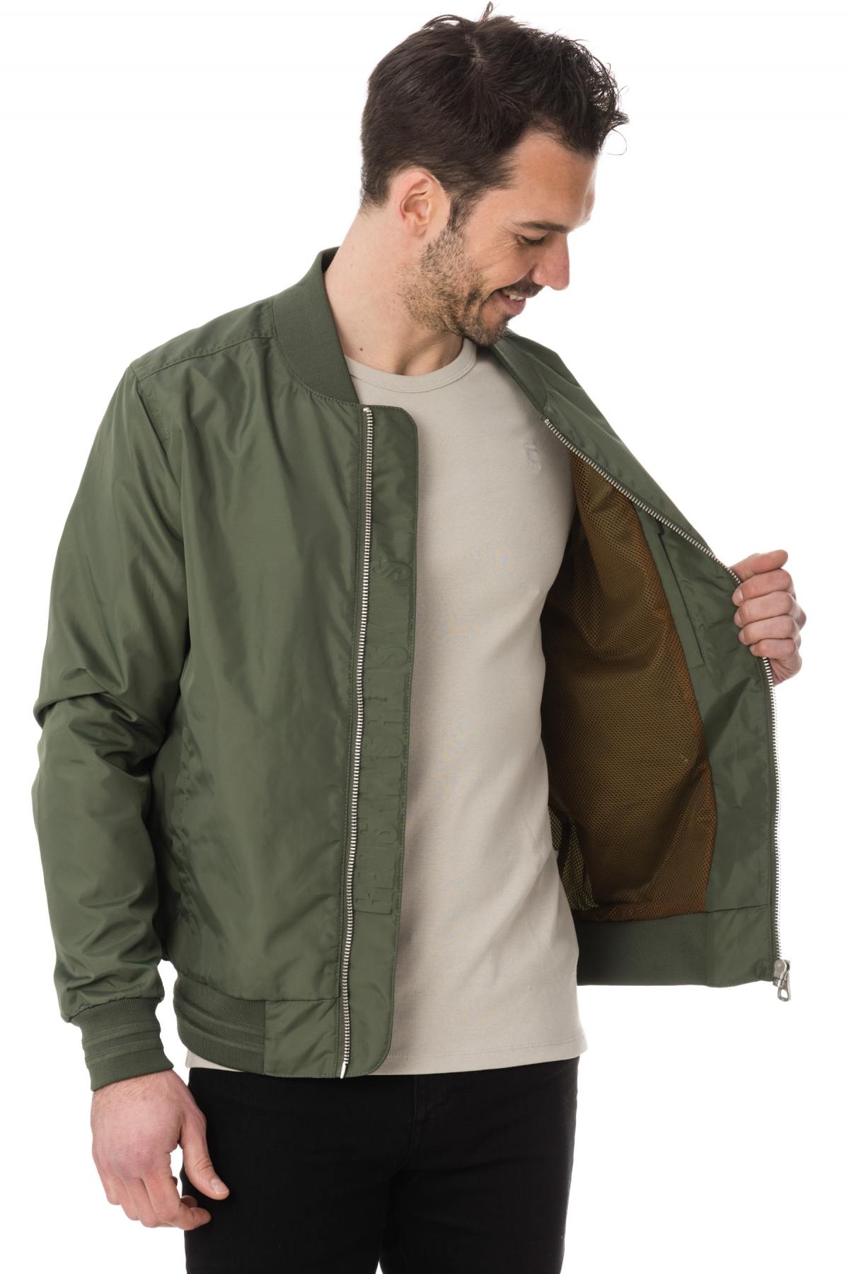 Redskins men's khaki bomber jacket 2017 - Image n°4