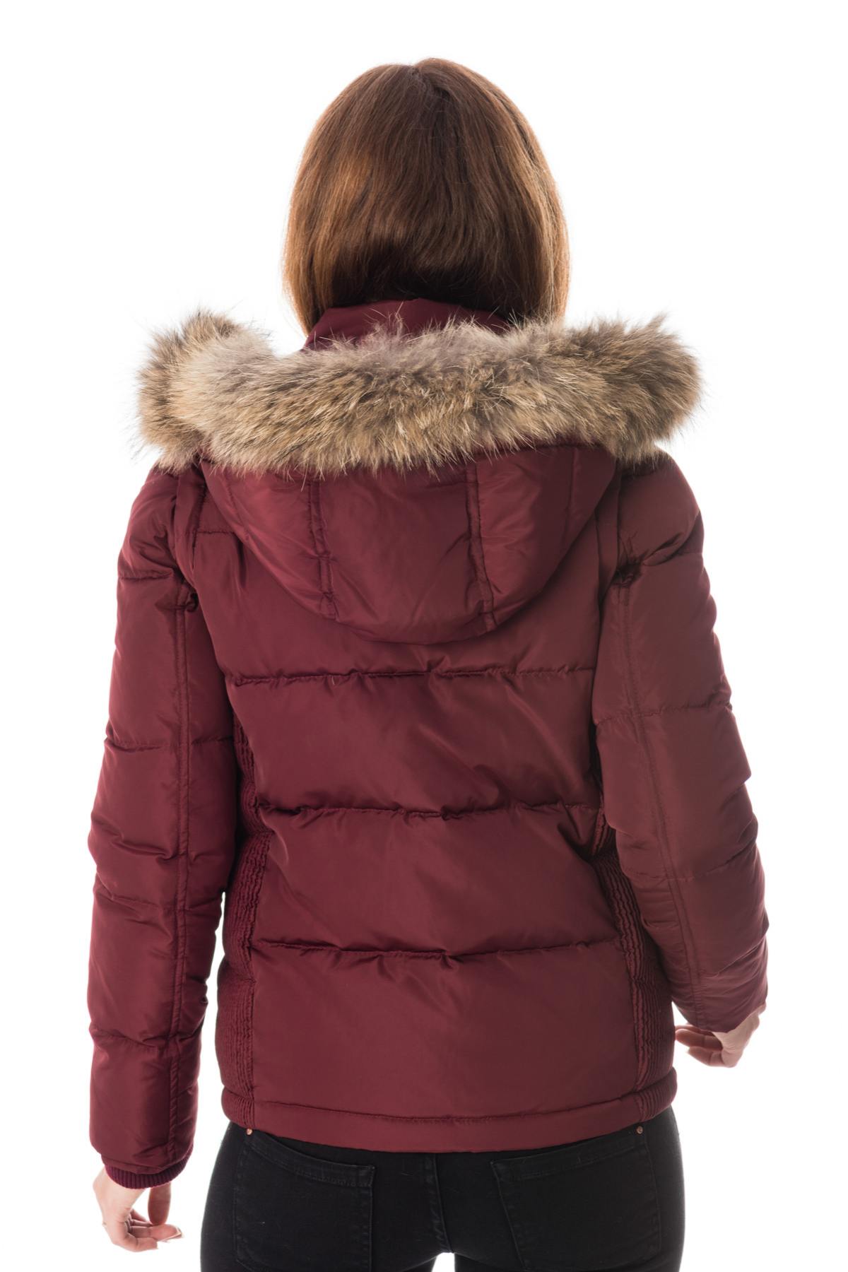 Redskins down jacket with hood and fur - Image n°6