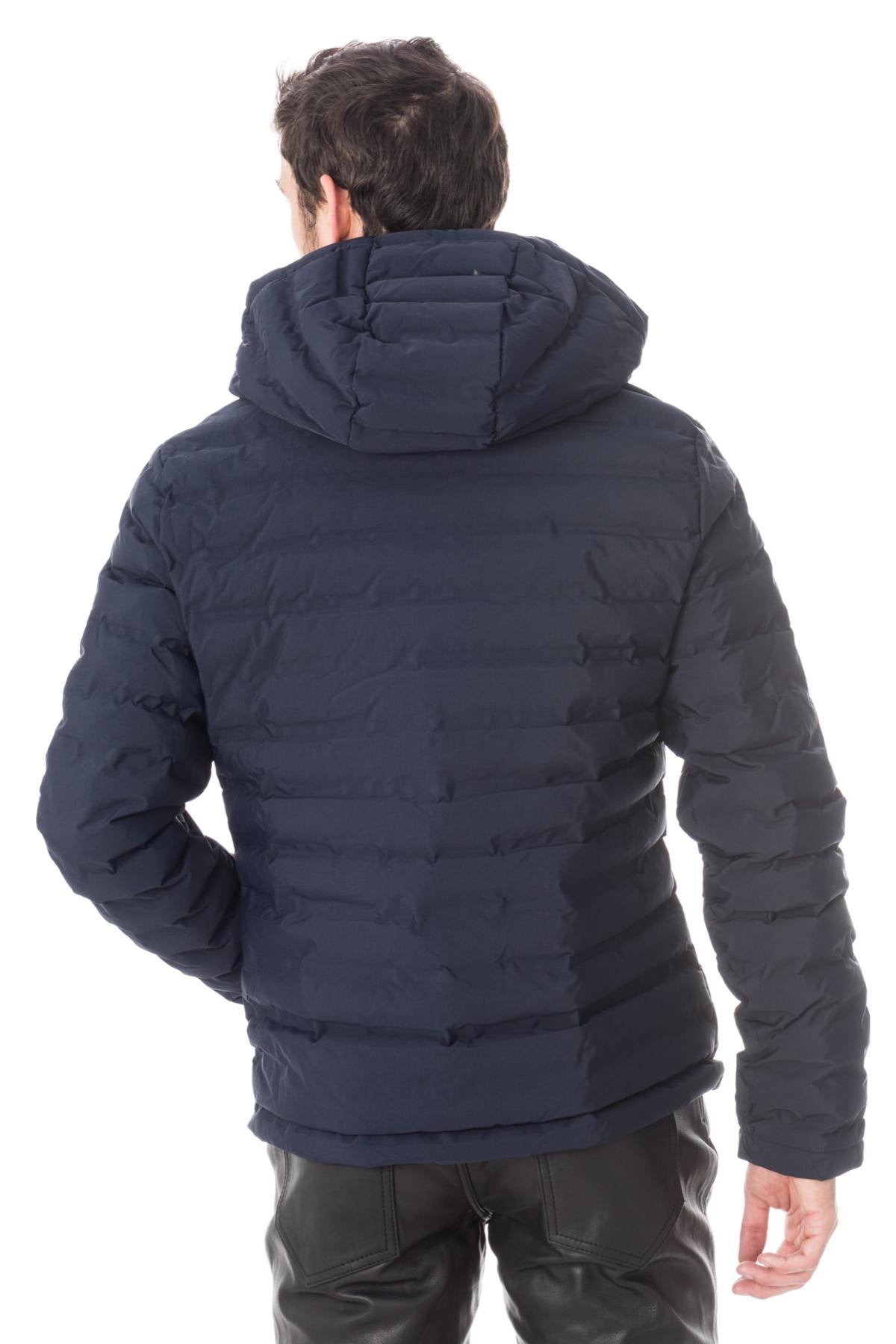 Redskins down jacket in navy blue nylon - Image n°4