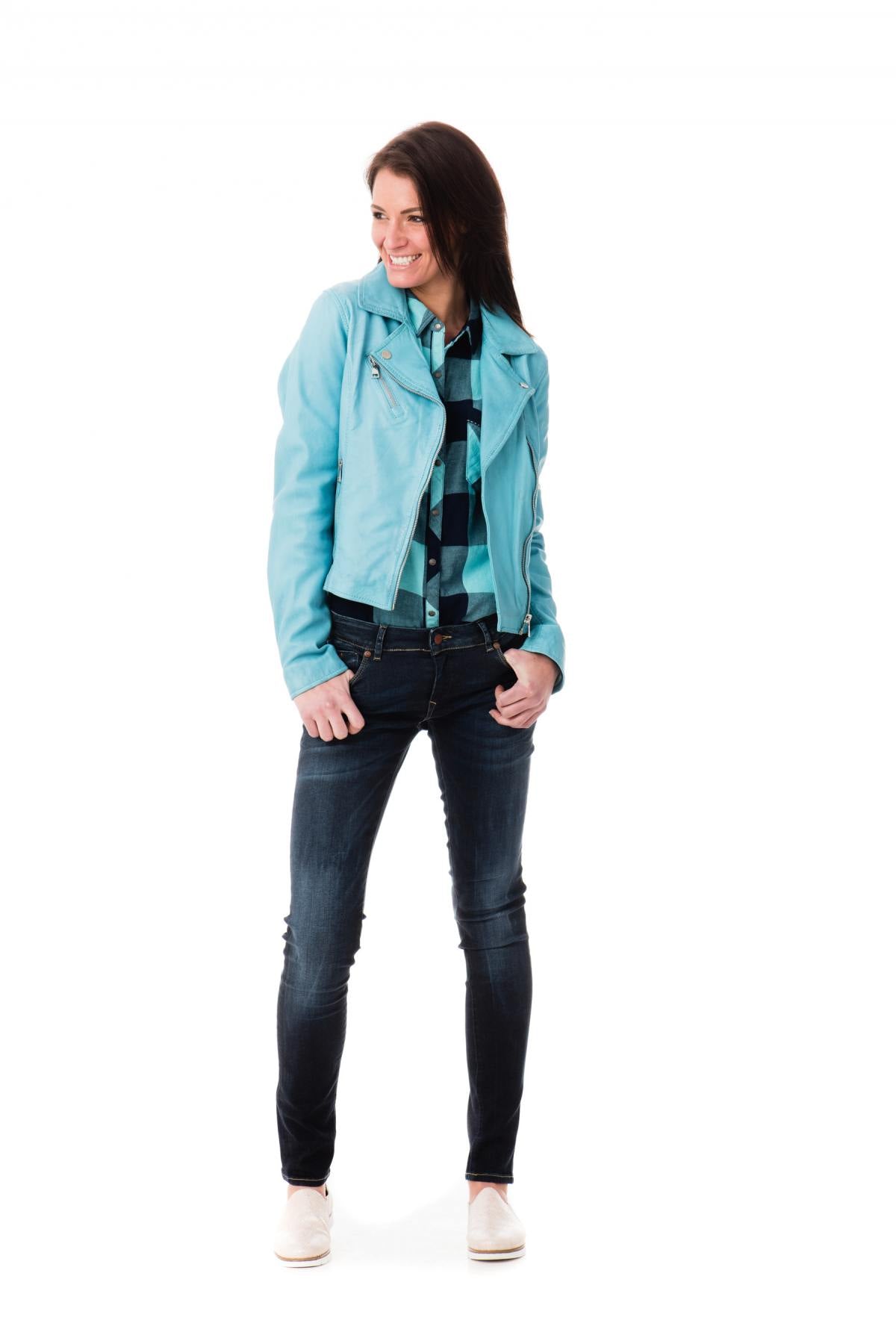 Turquoise redskins blue perfecto for women - Image n°2