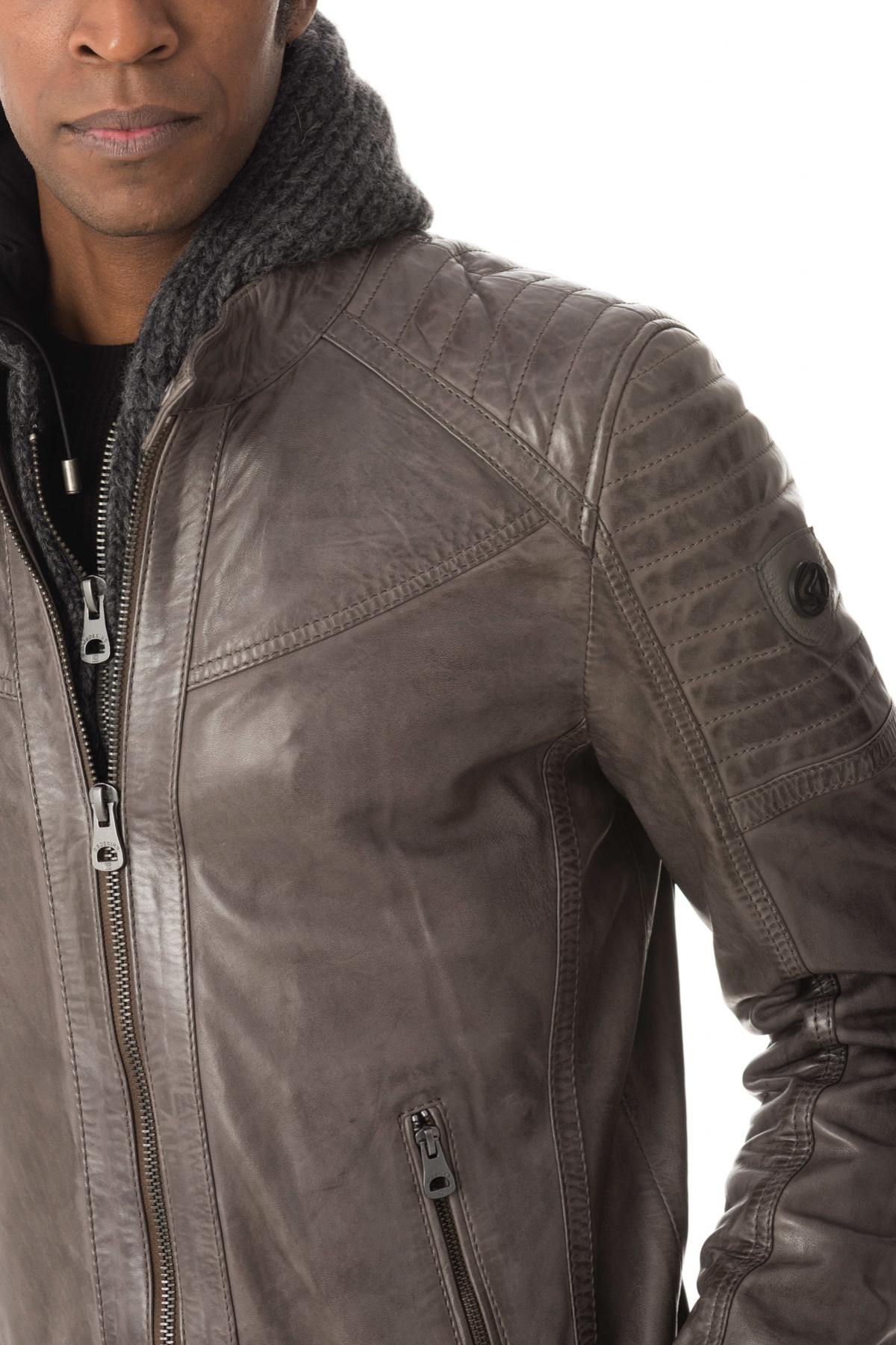 men's redskins lambskin jacket - Image n°7