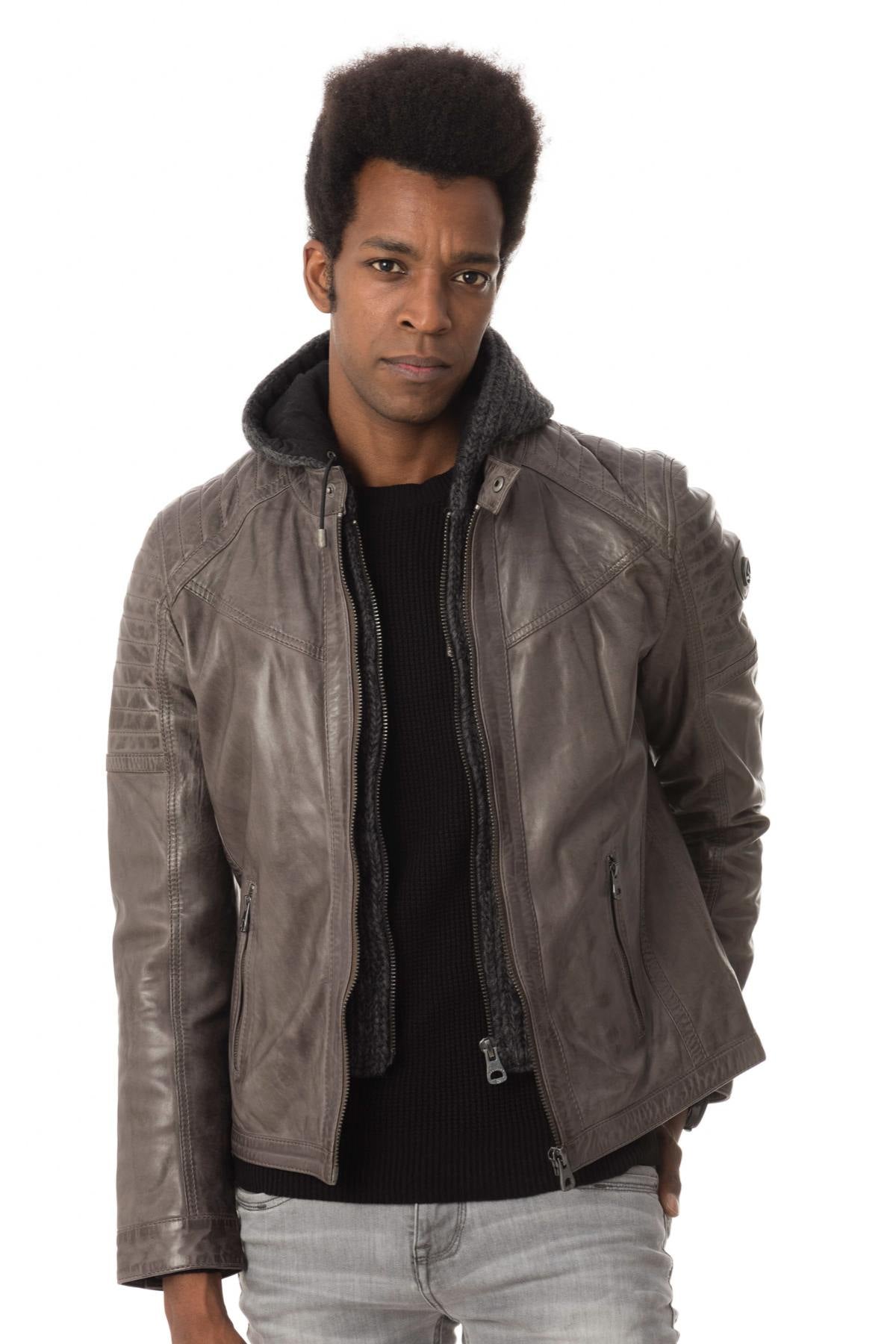 men's redskins lambskin jacket - Image n°5