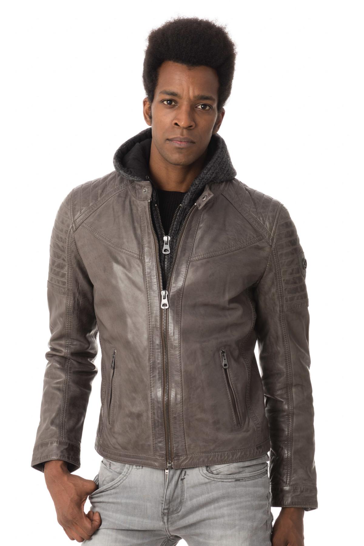 men's redskins lambskin jacket - Image n°1