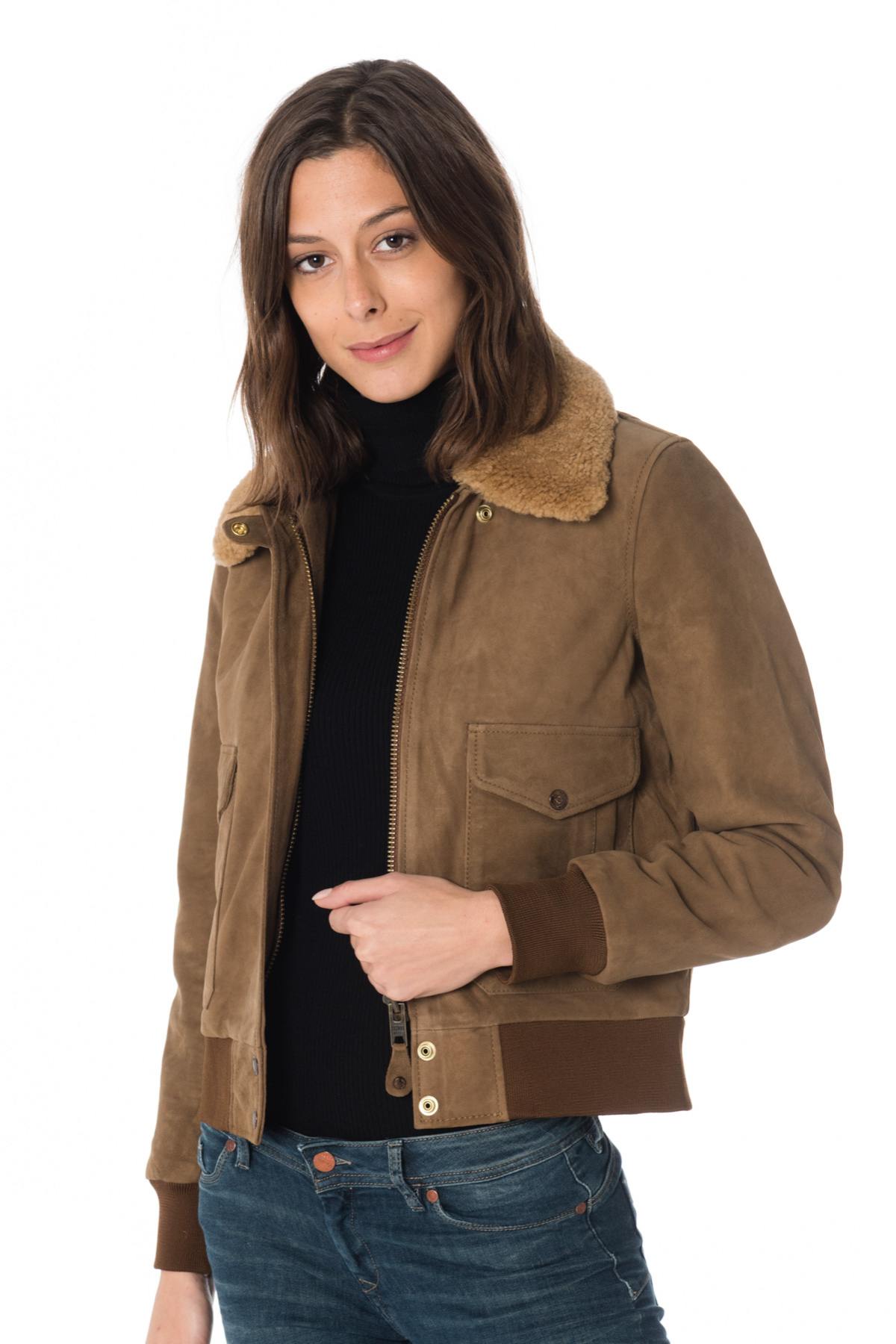 Schott women's bomber jacket - Image n°3