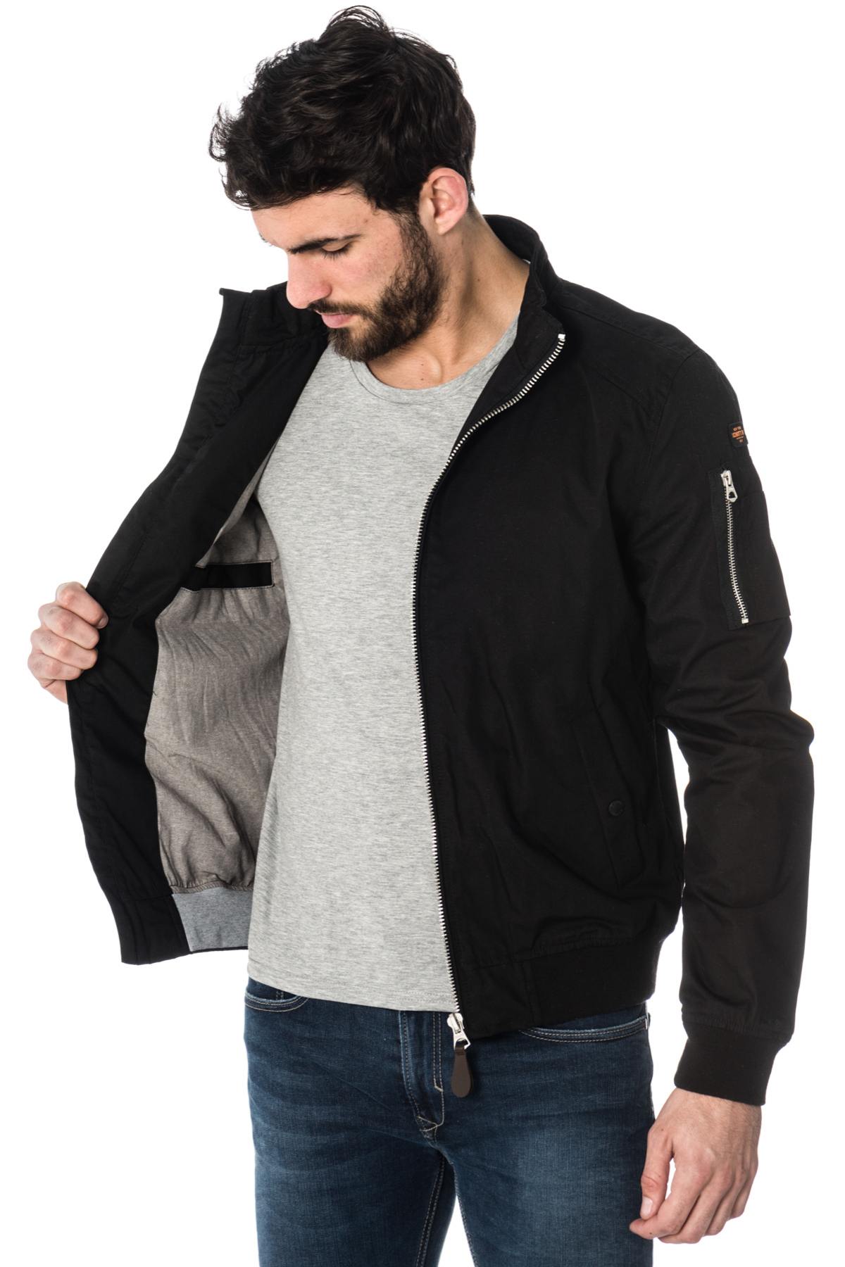 Schott Black men's jacket - Image n°5