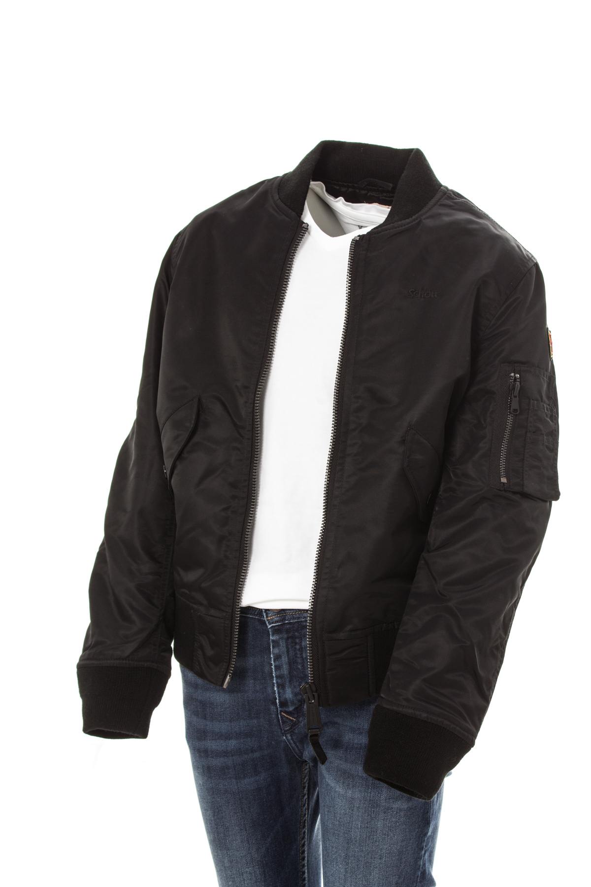 Schott children's black bombers - Image n°1