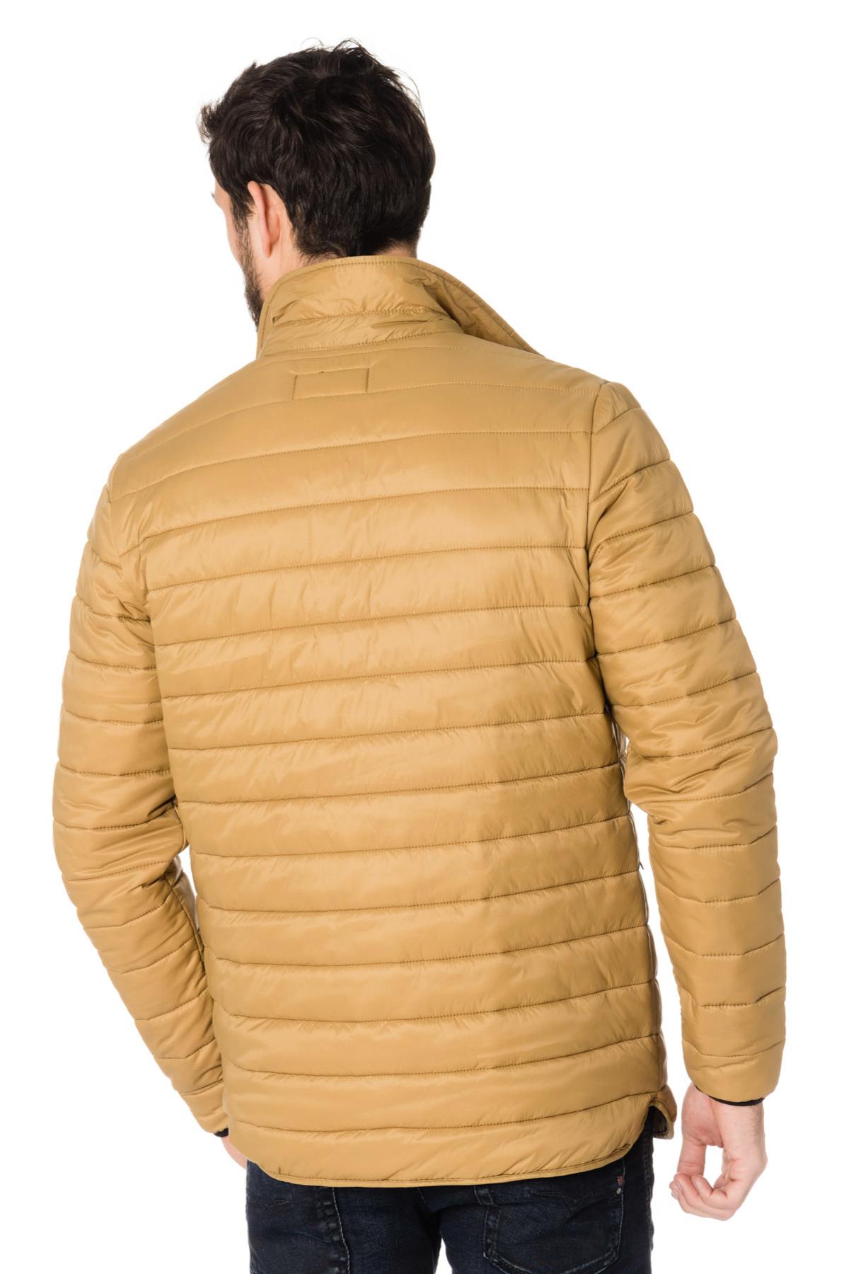 Schott ocher fine down jacket - Image n°5