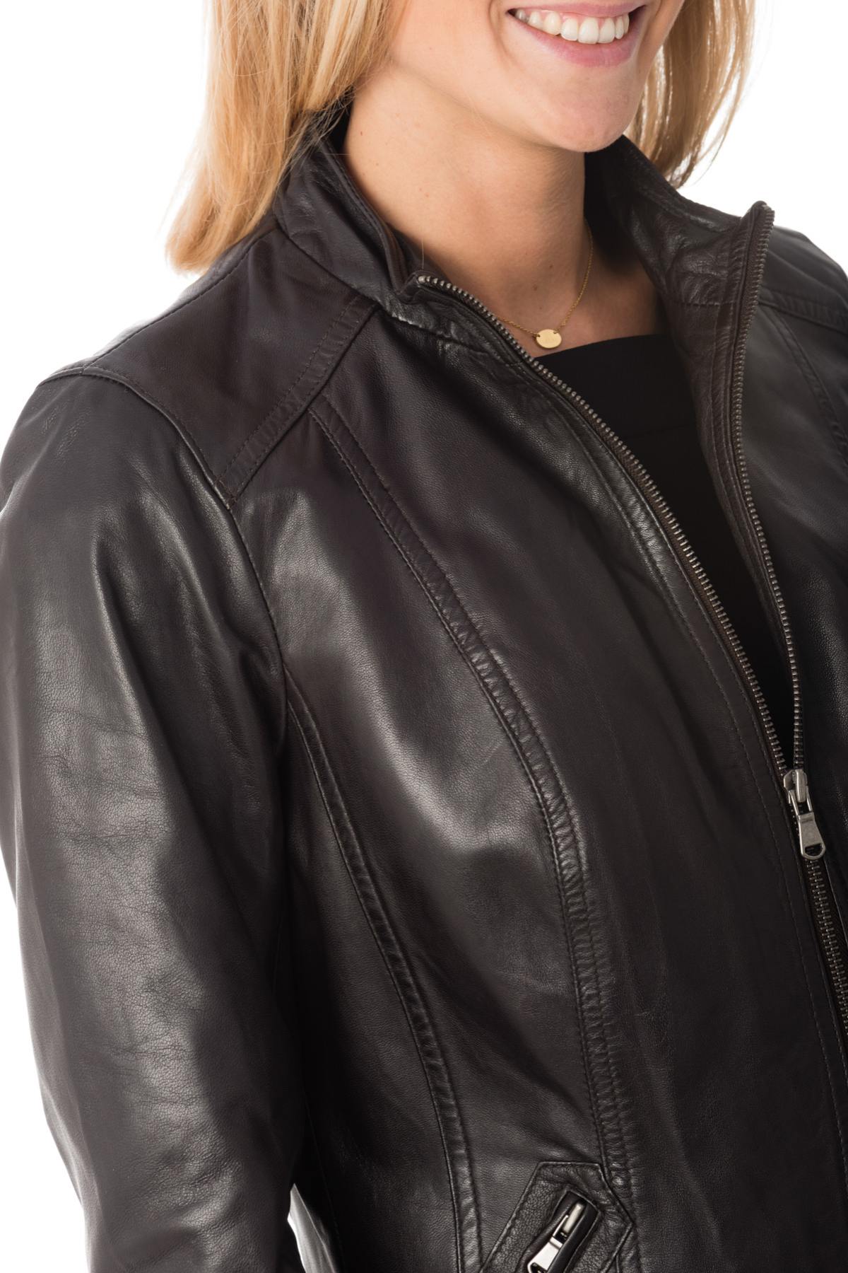 Existenz sheepskin leather jacket - Image n°6