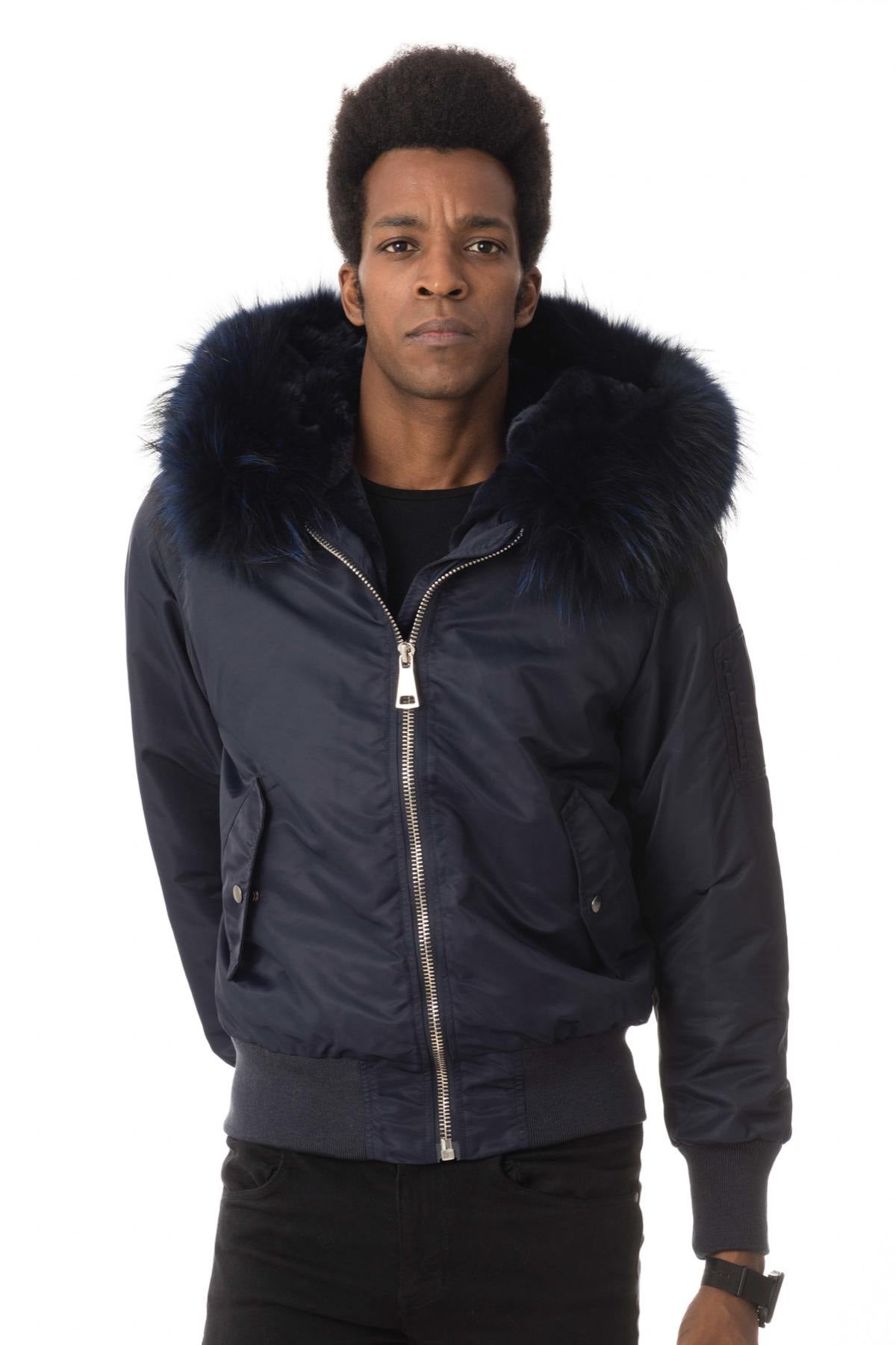 Jacket with removable fur vest - Image n°3