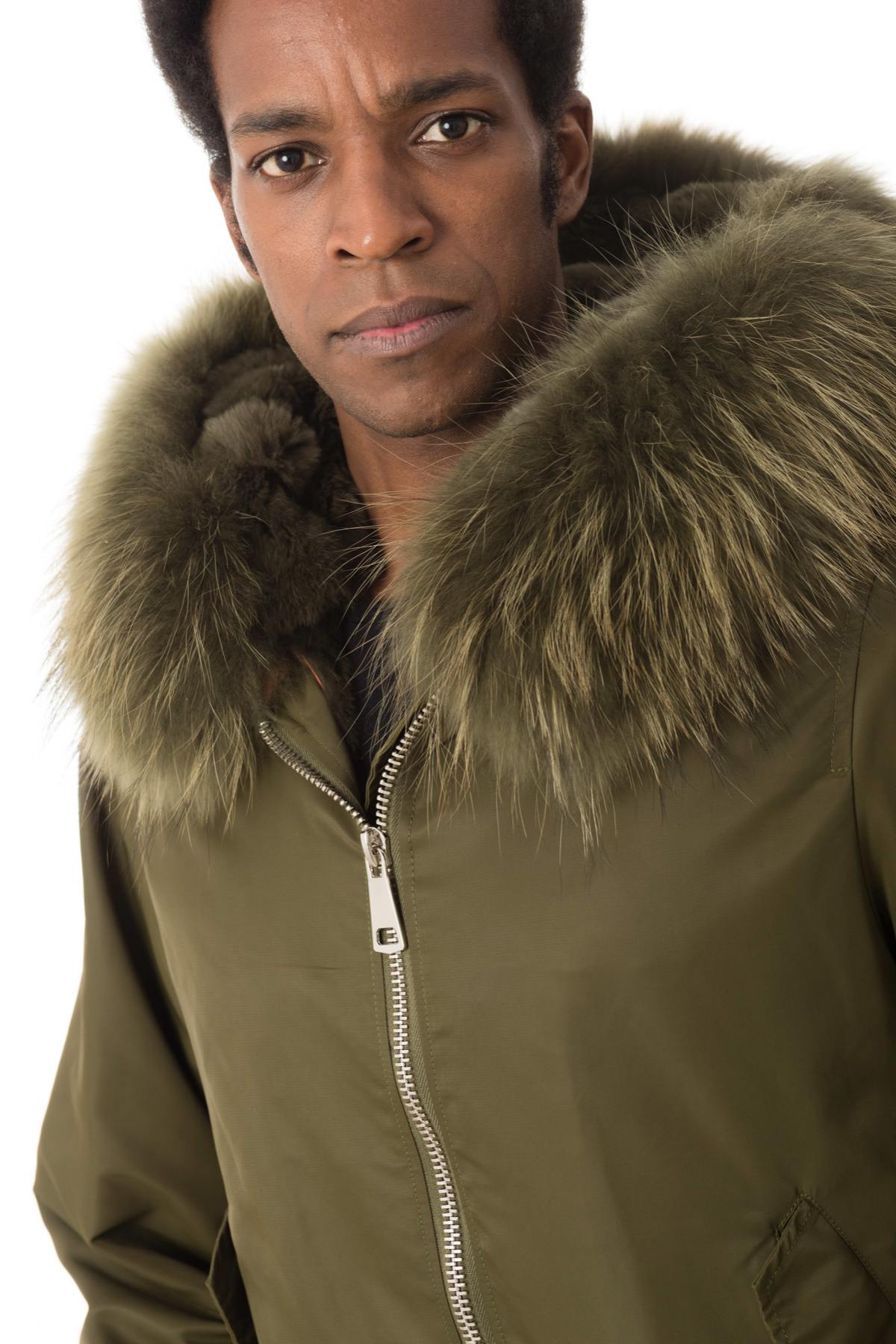 Jacket with removable fur vest - Image n°7