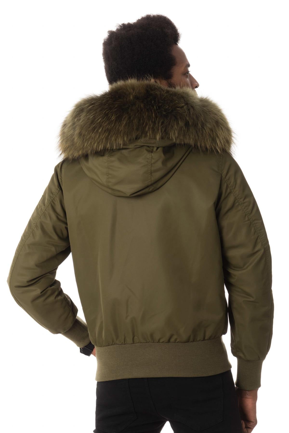 Jacket with removable fur vest - Image n°6