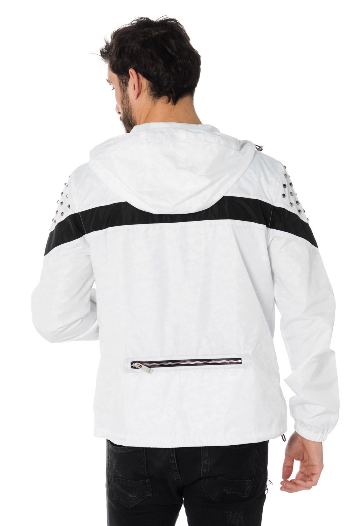 Horspist White Polyester Jacket - Image n°6