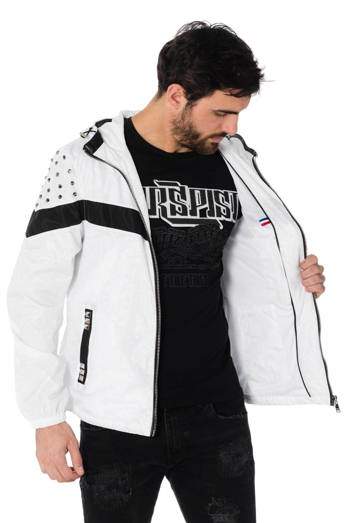 Horspist White Polyester Jacket - Image n°7