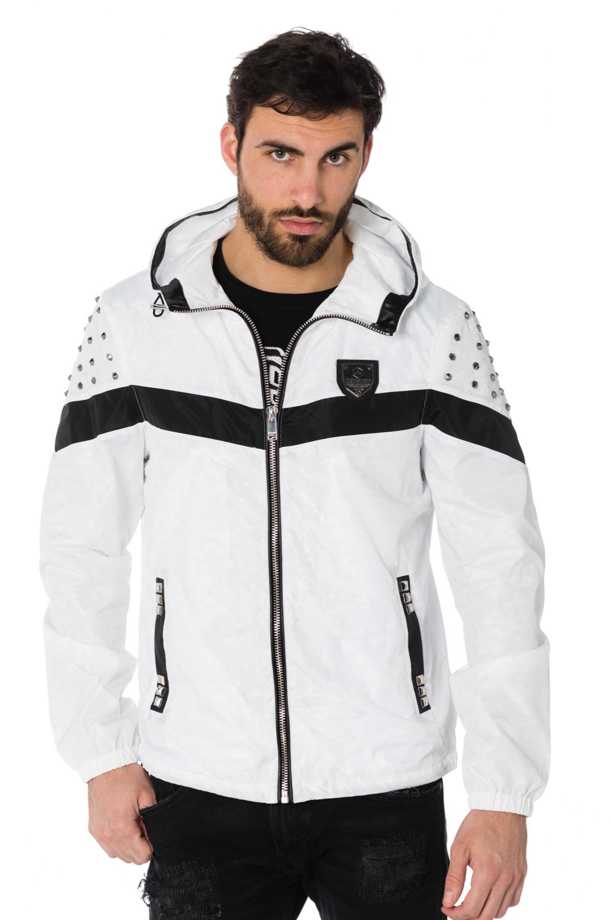 Horspist White Polyester Jacket - Image n°5