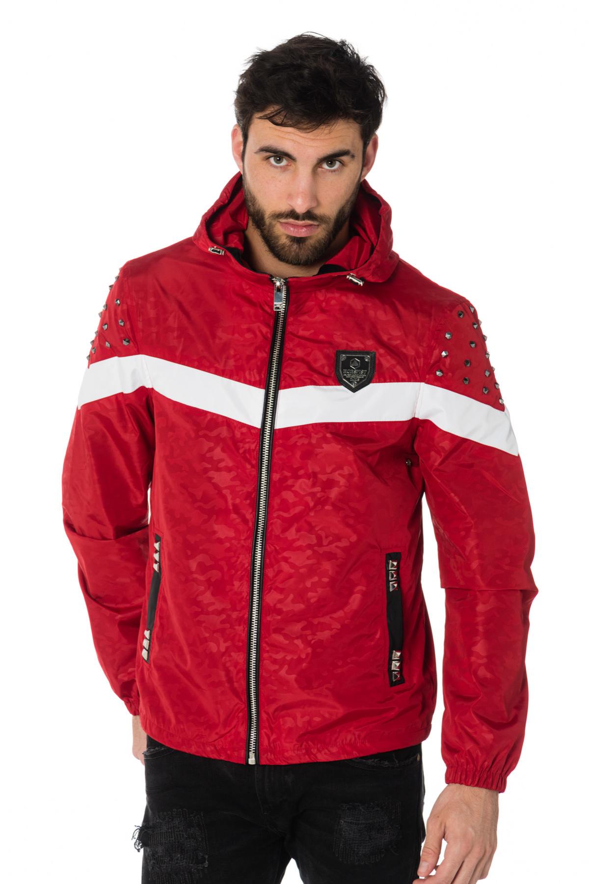 Red Horspist Hooded Jacket - Image n°1