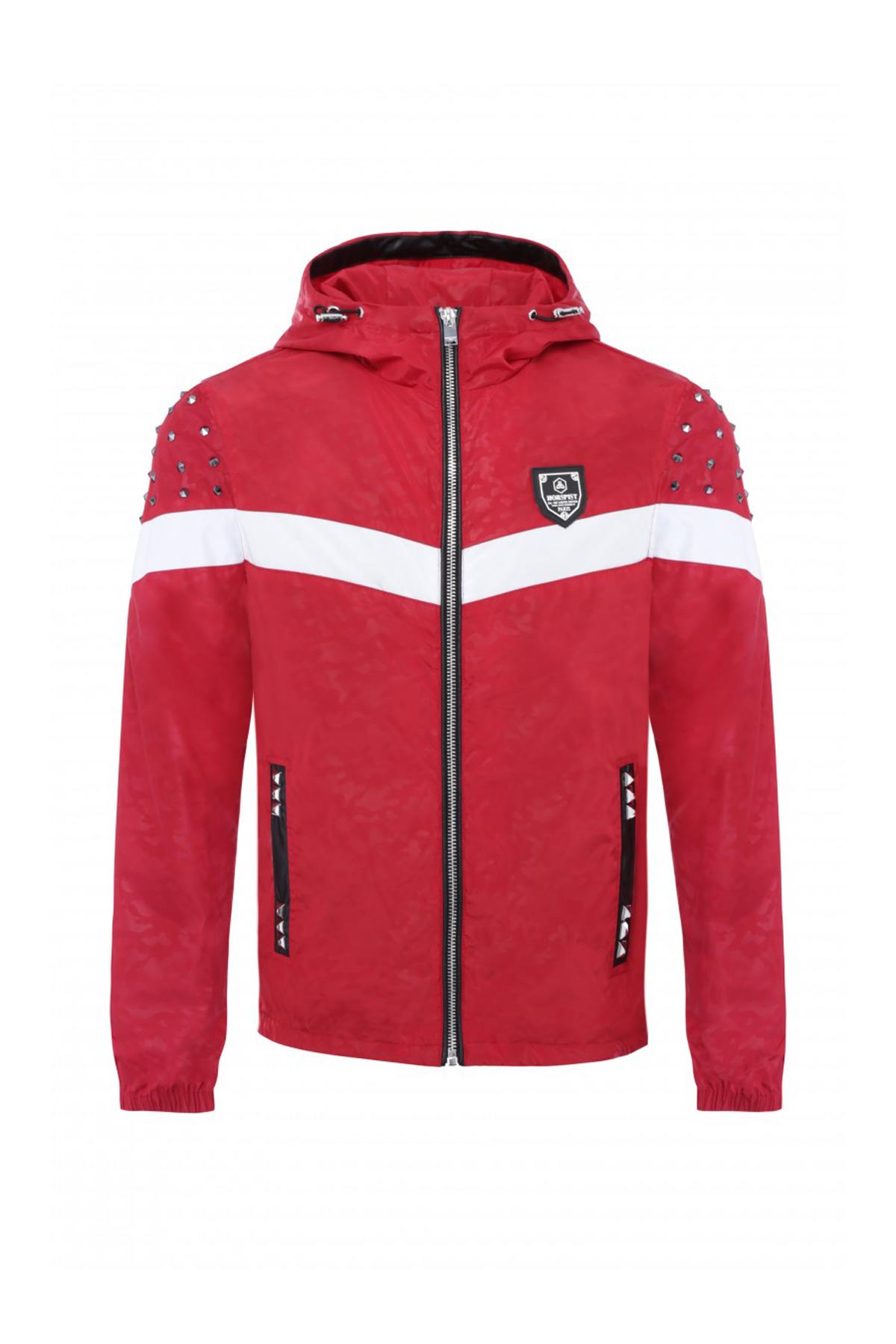 Red Horspist Hooded Jacket - Image n°3