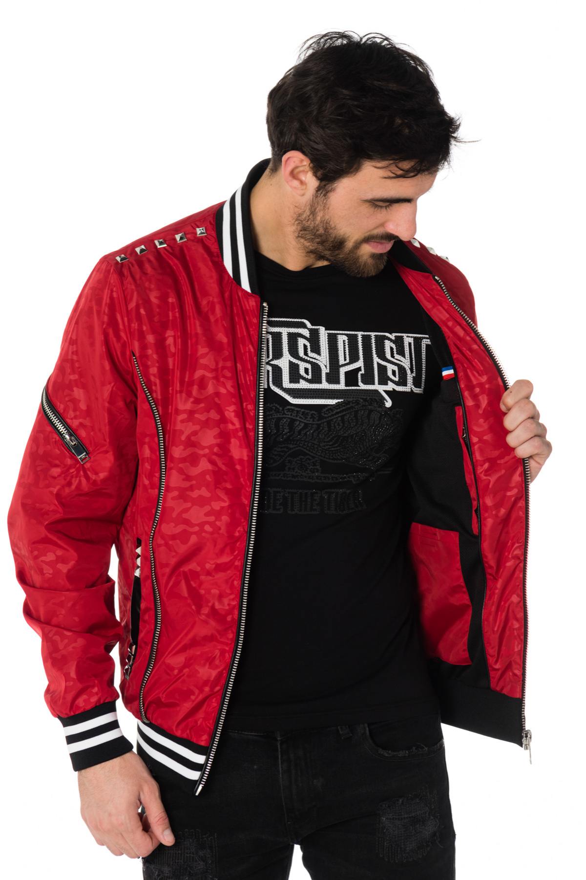 Horspist Red Polyester Jacket - Image n°6