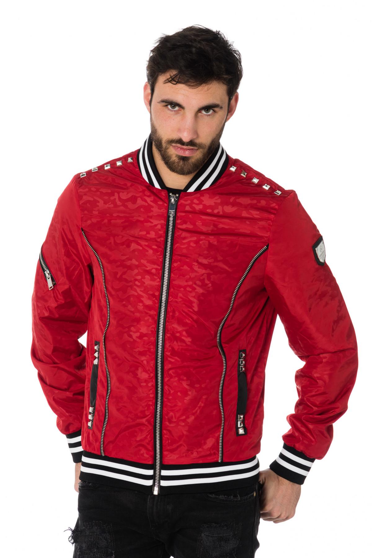 Horspist Red Polyester Jacket - Image n°1