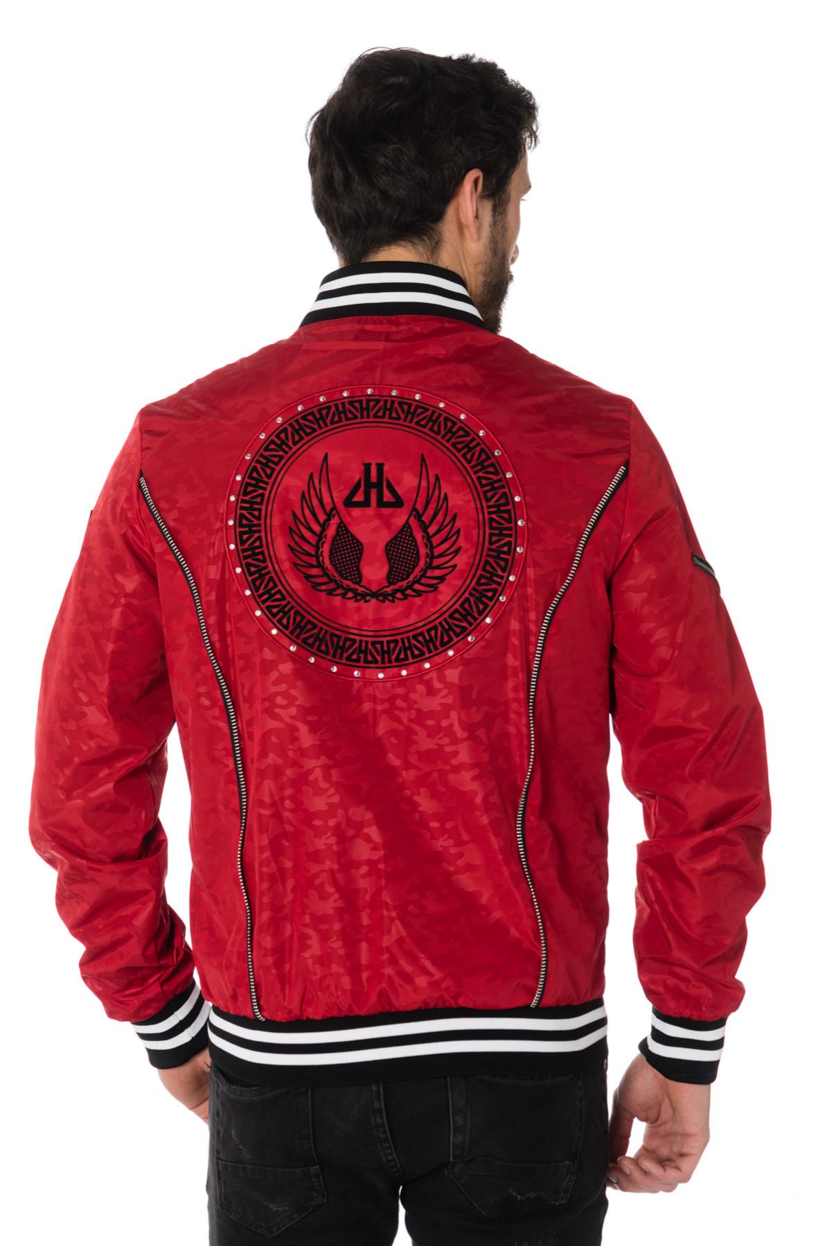 Horspist Red Polyester Jacket - Image n°2