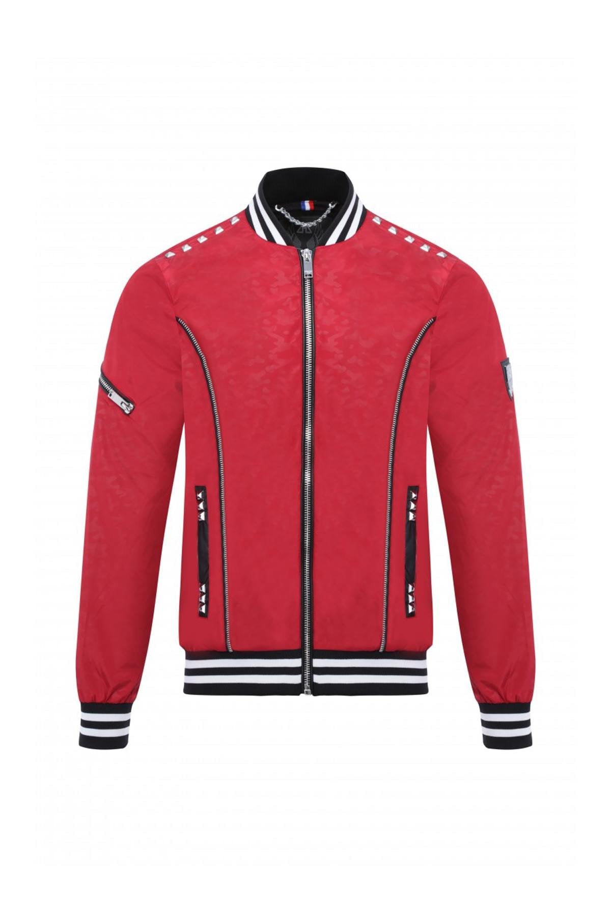 Horspist Red Polyester Jacket - Image n°3