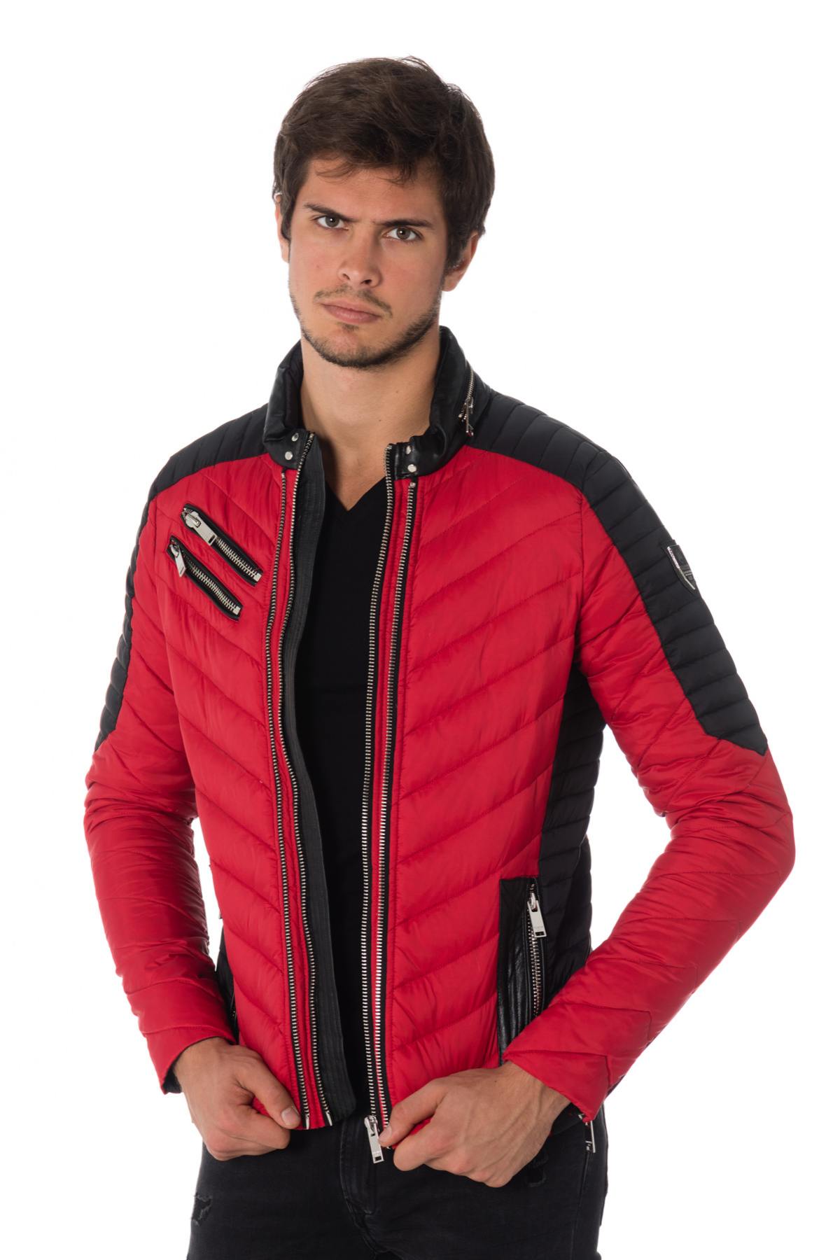 Horspist men's red down jacket - Image n°8