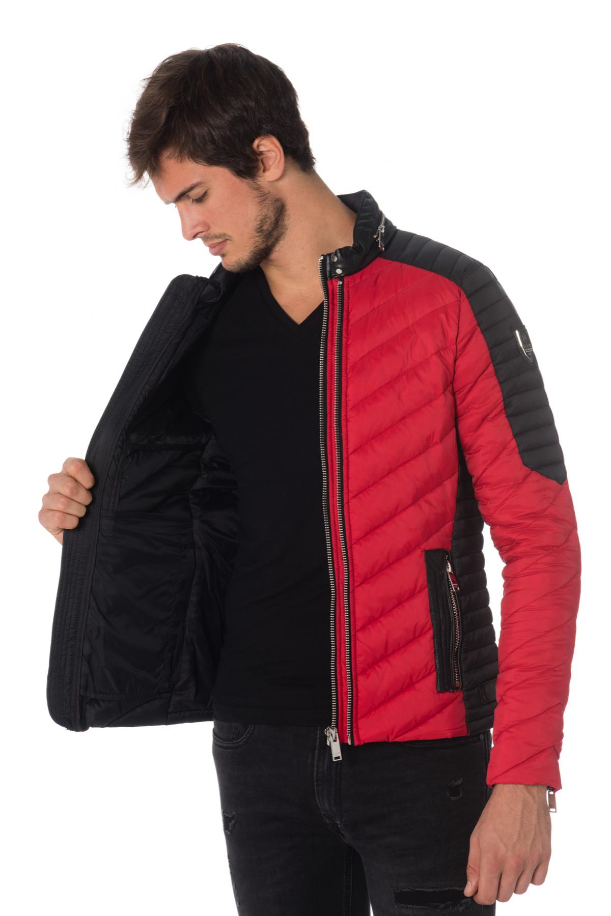 Horspist men's red down jacket - Image n°9