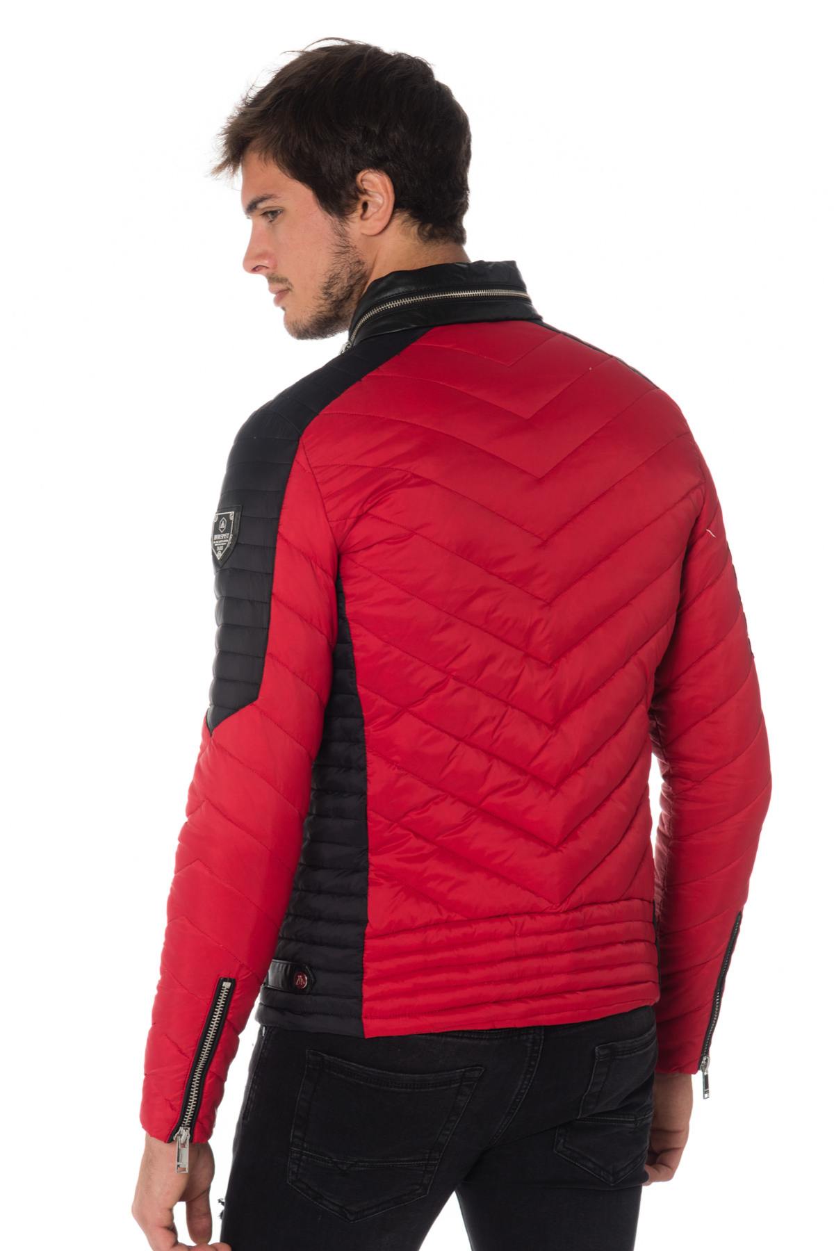 Horspist men's red down jacket - Image n°10