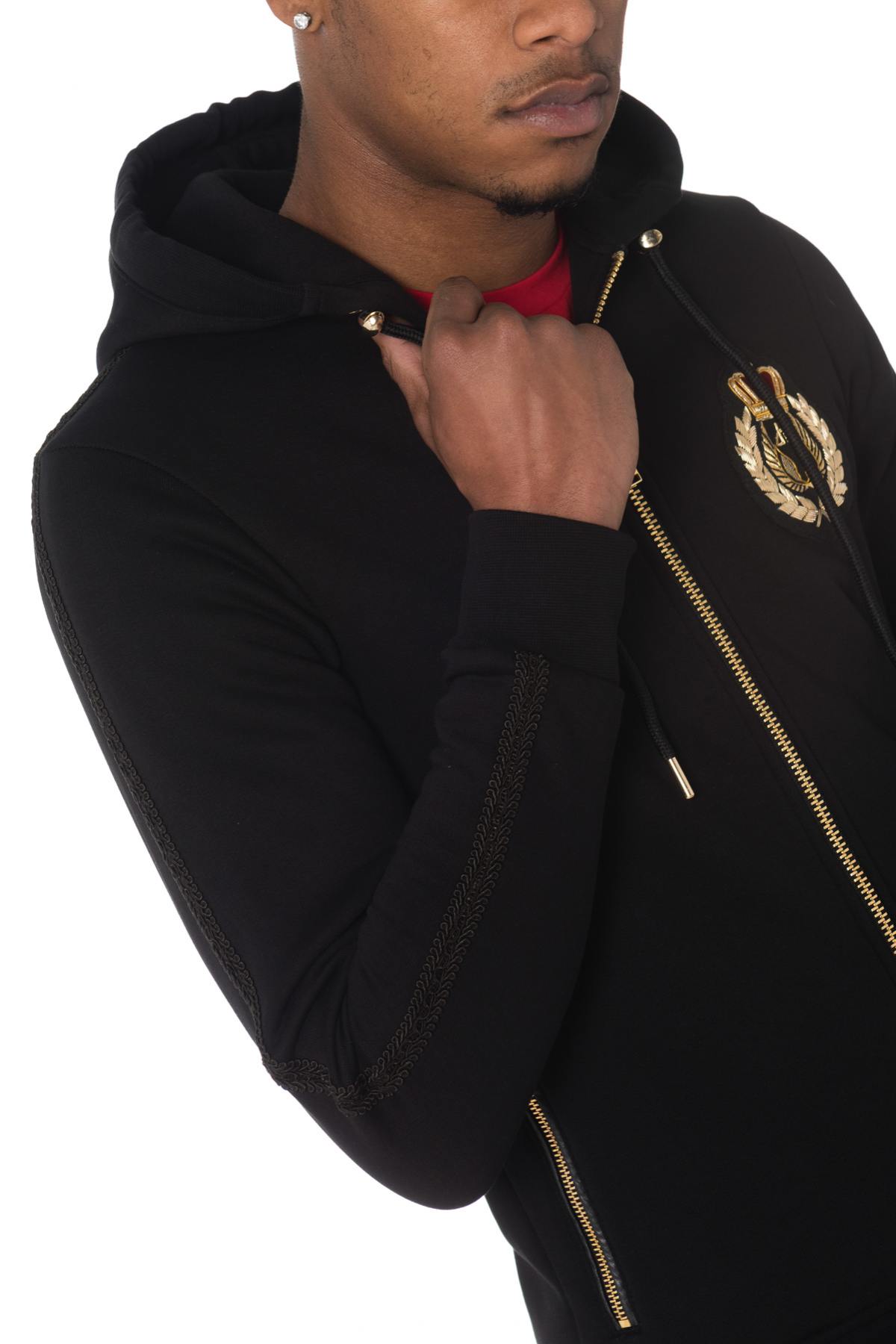 Men's black track jacket - Image n°5