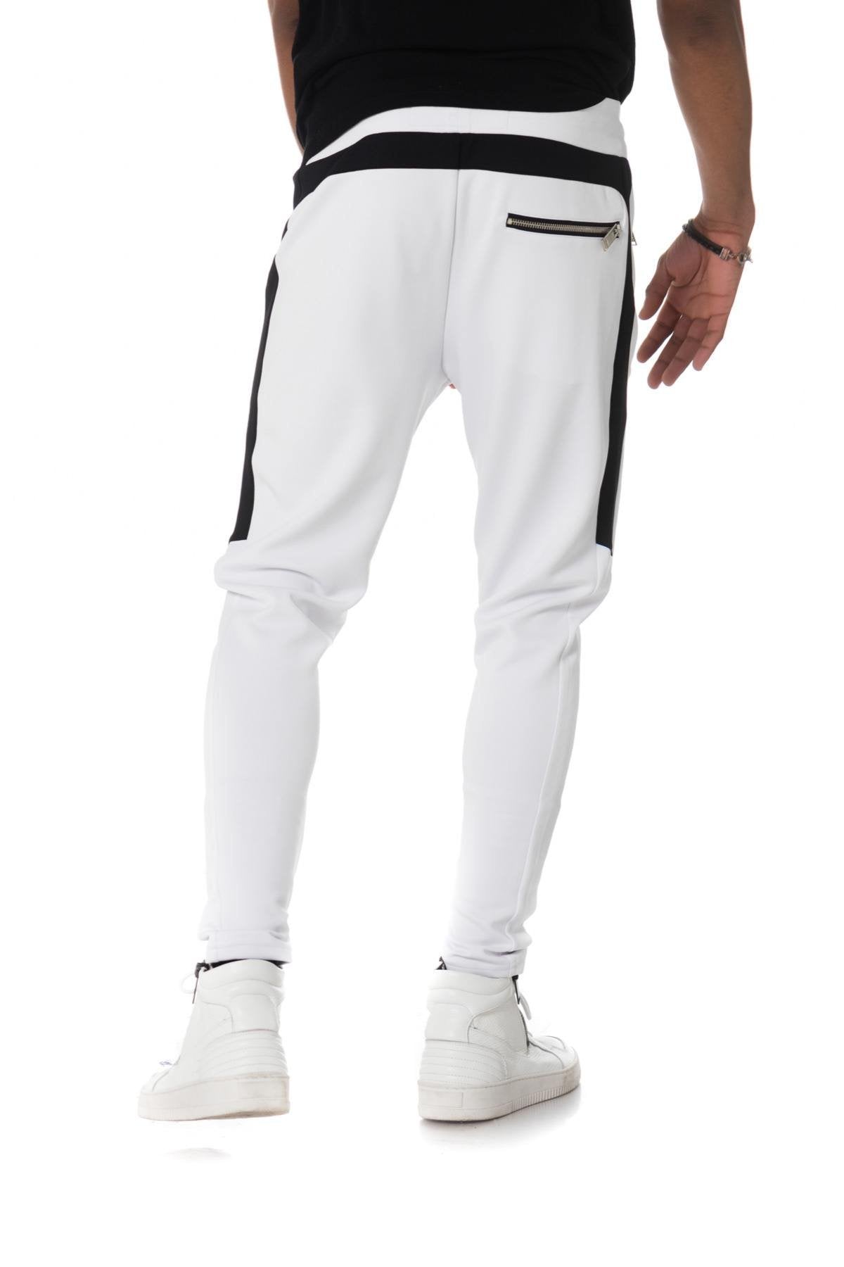 Men's white sweatpants - Image n°2