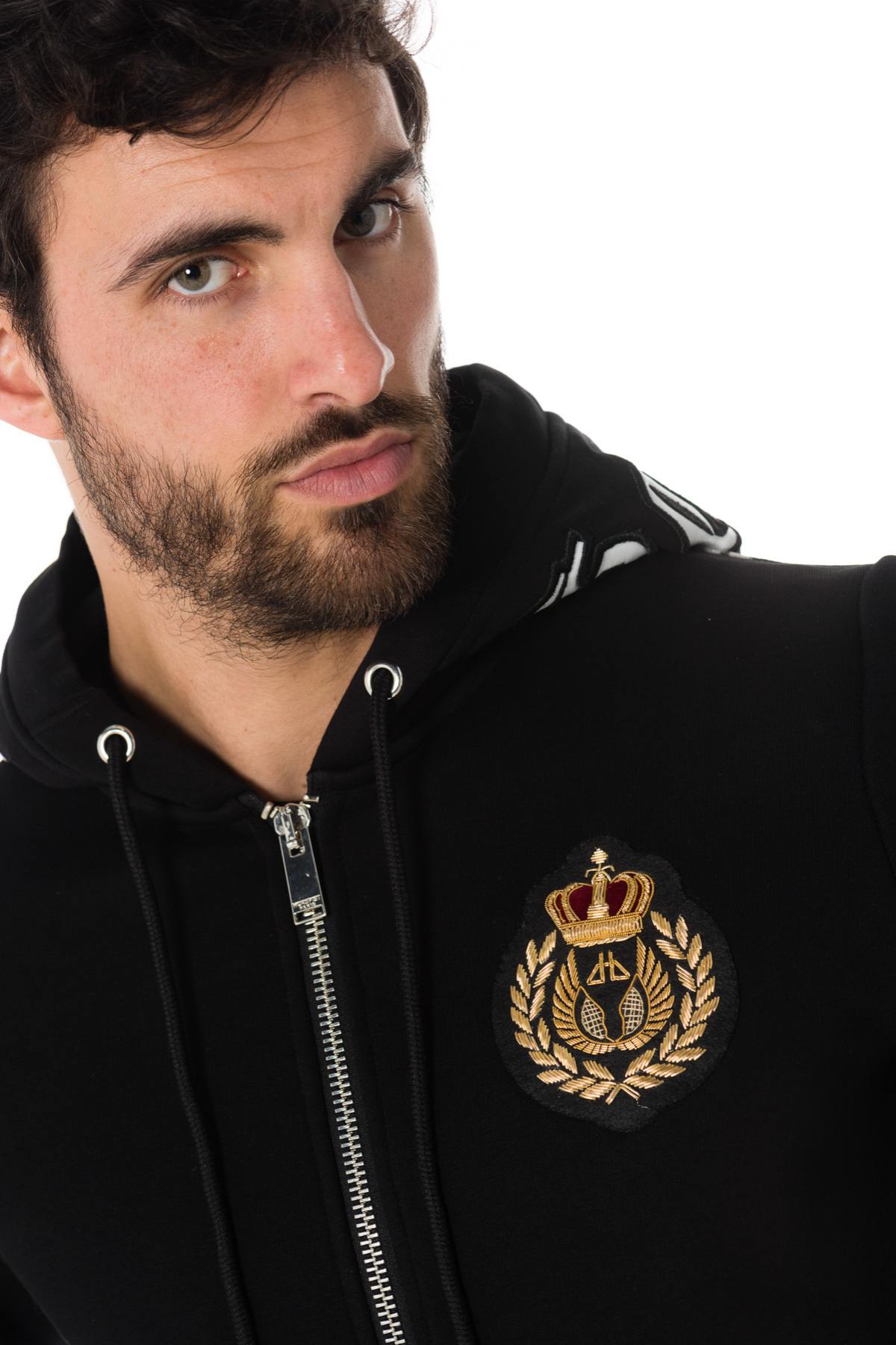 Men's black track jacket - Image n°5