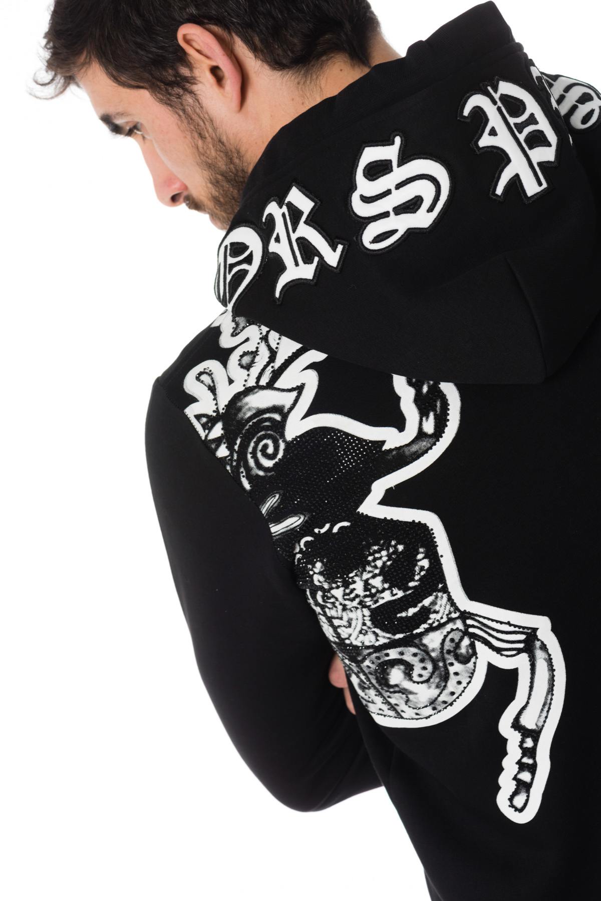 Men's black track jacket - Image n°6