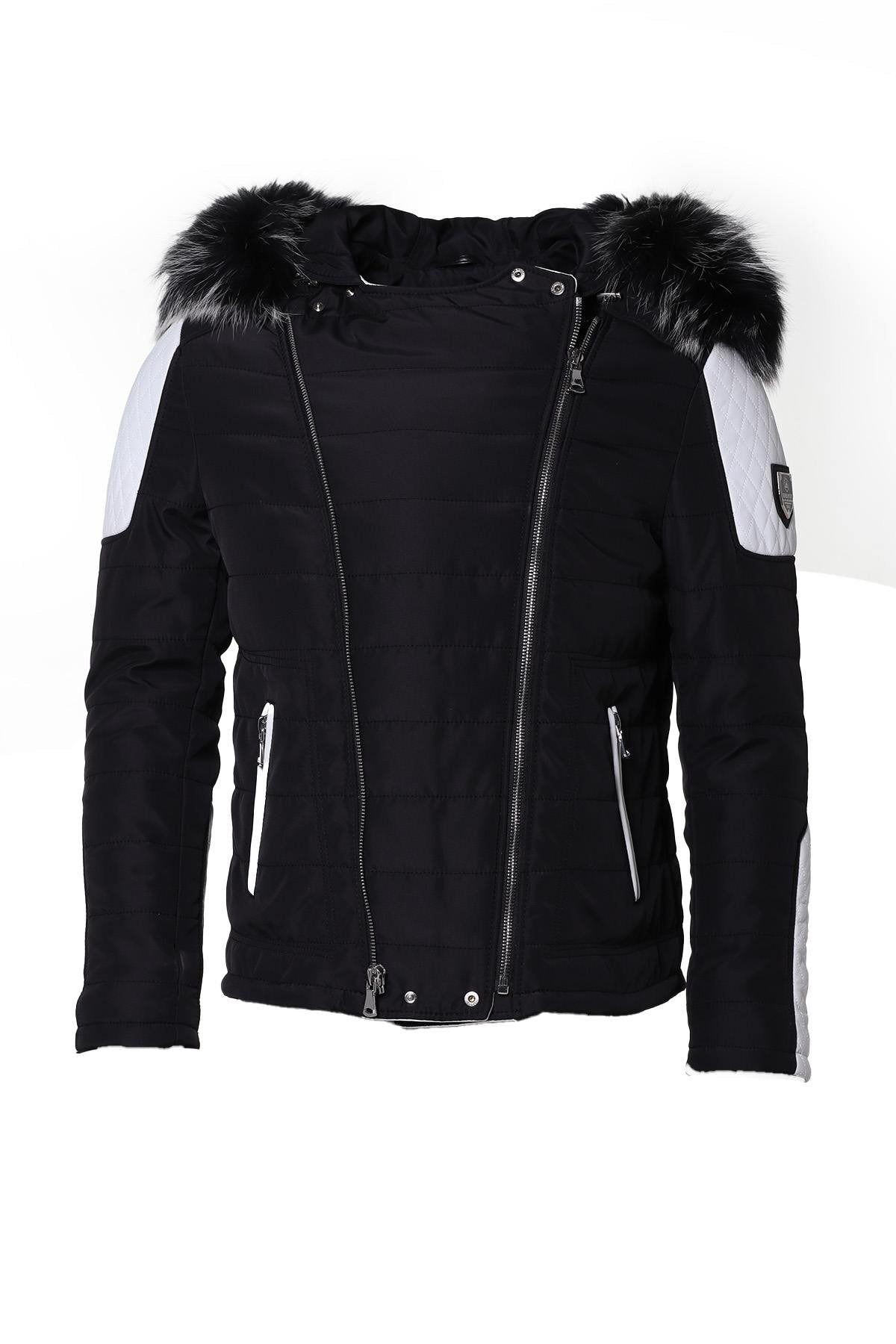 Horspist jacket with fur hood - Image n°10