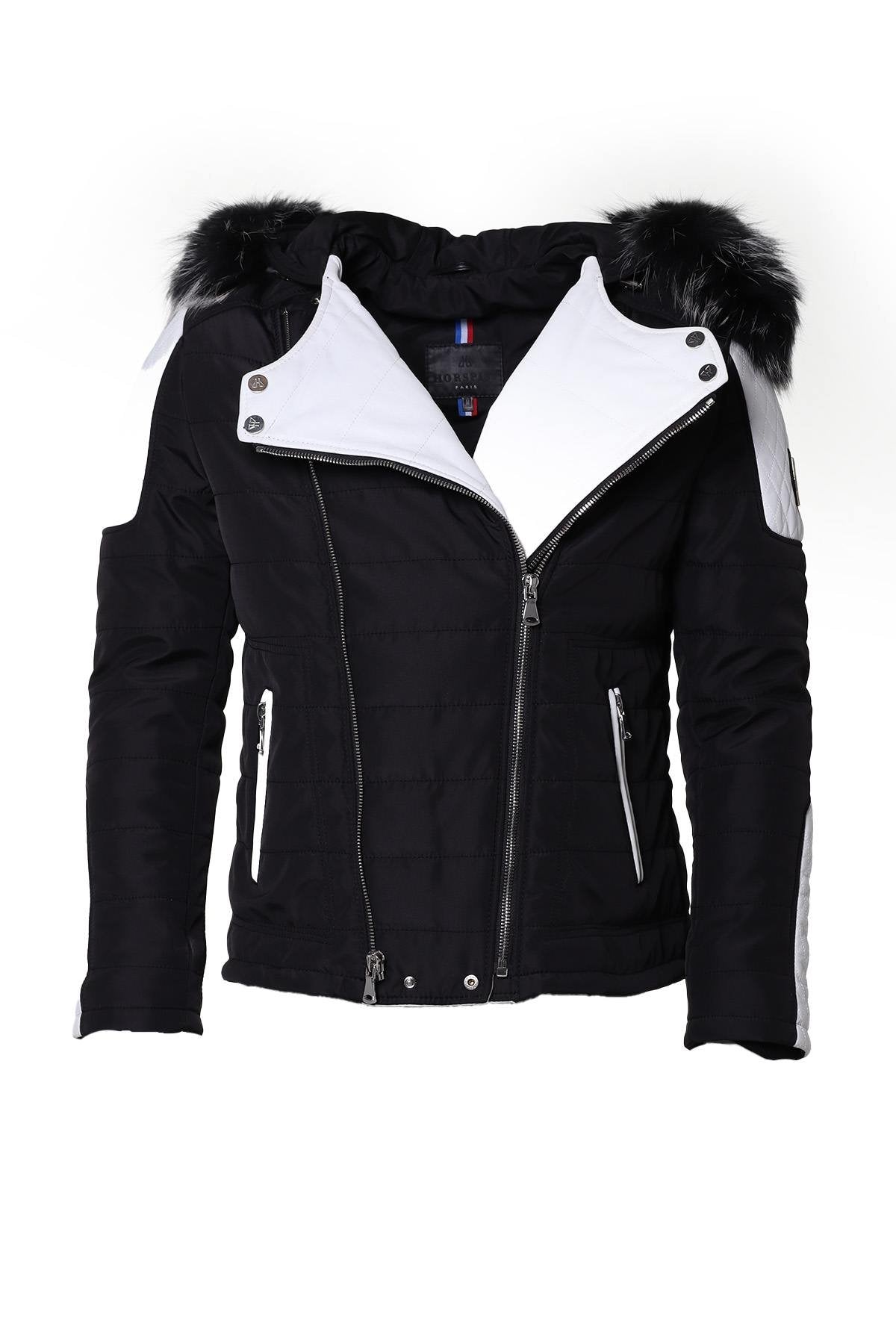 Horspist jacket with fur hood - Image n°9