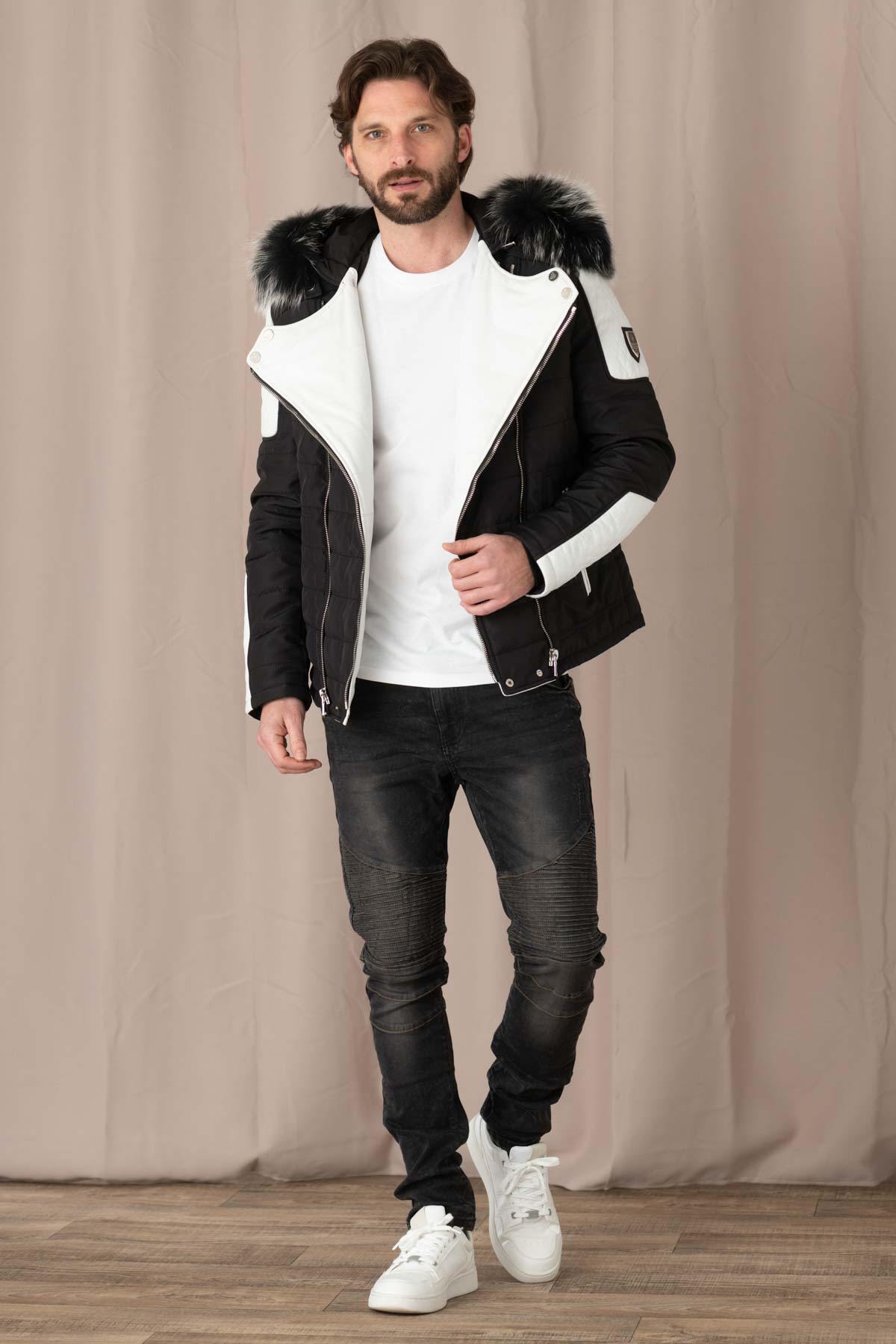 Horspist jacket with fur hood - Image n°7