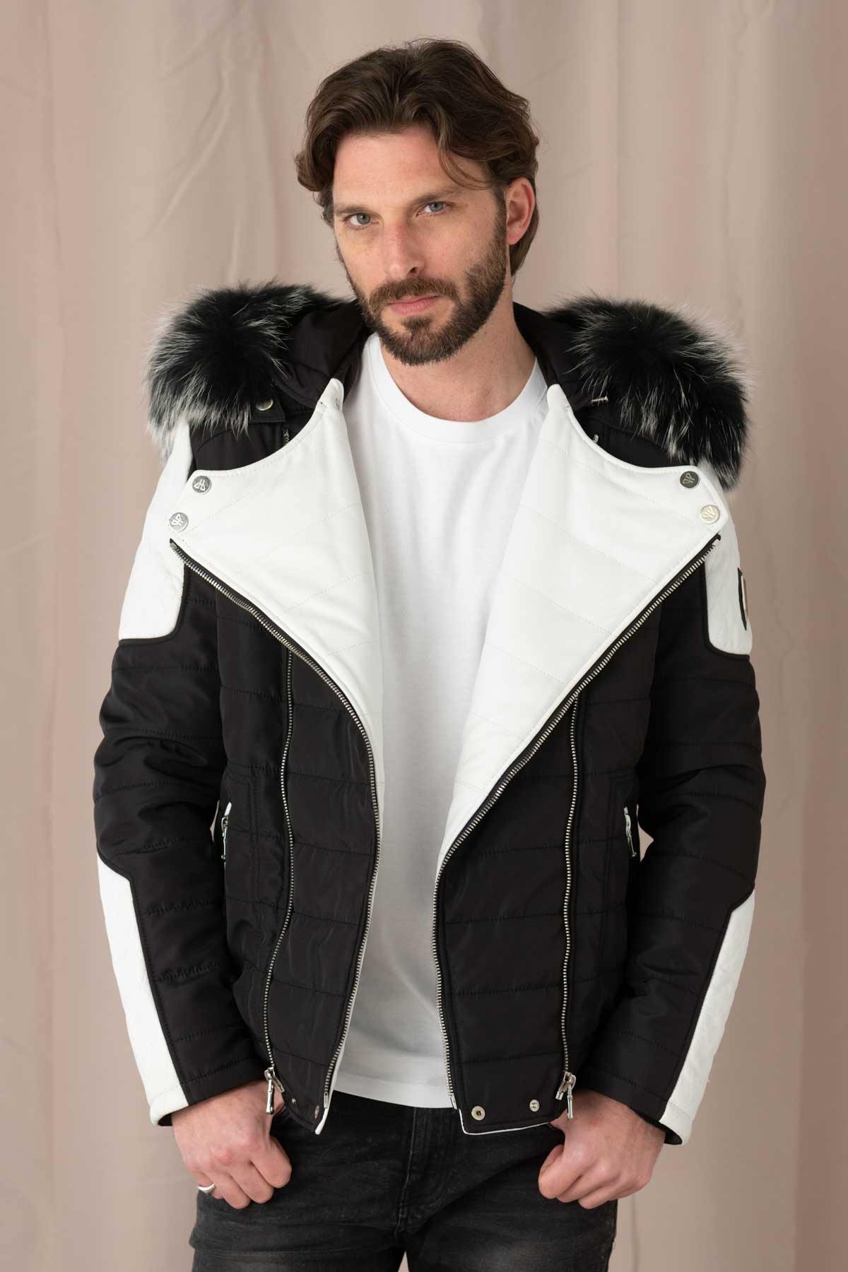 Horspist jacket with fur hood - Image n°8