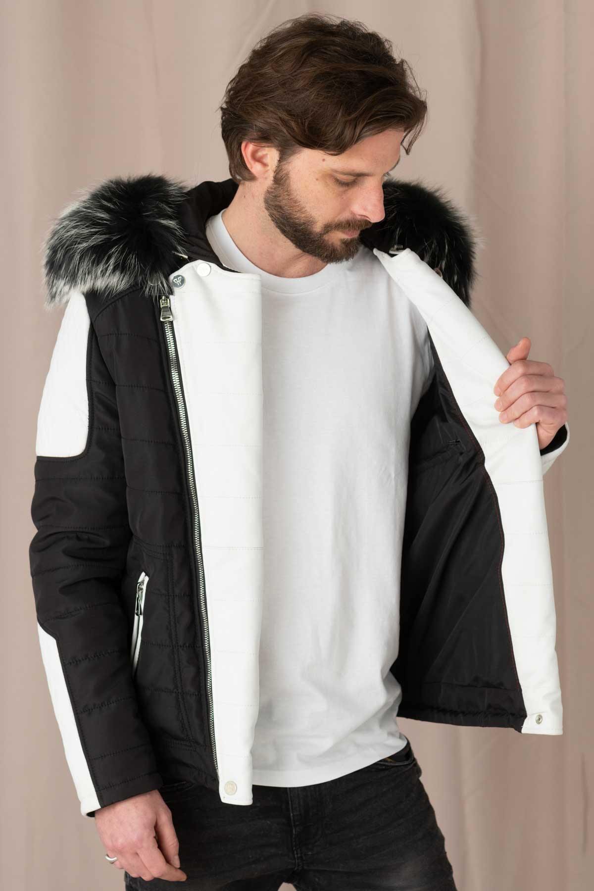 Horspist jacket with fur hood - Image n°12