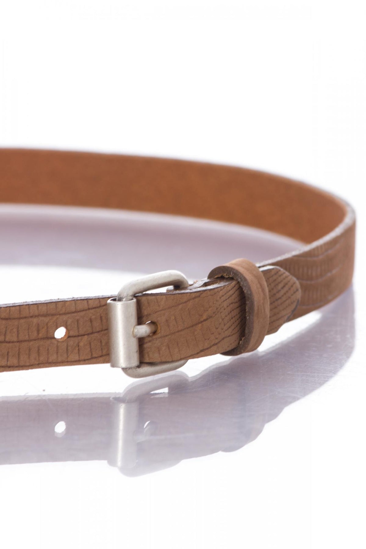 Vanzetti women's brown leather belt - Image n°2