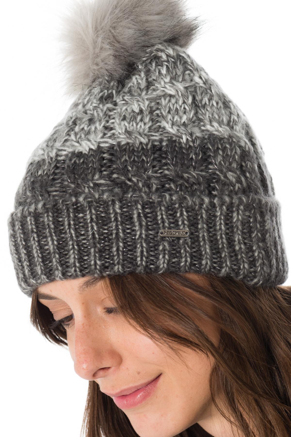 Redskins women's hat with pompom - Image n°3