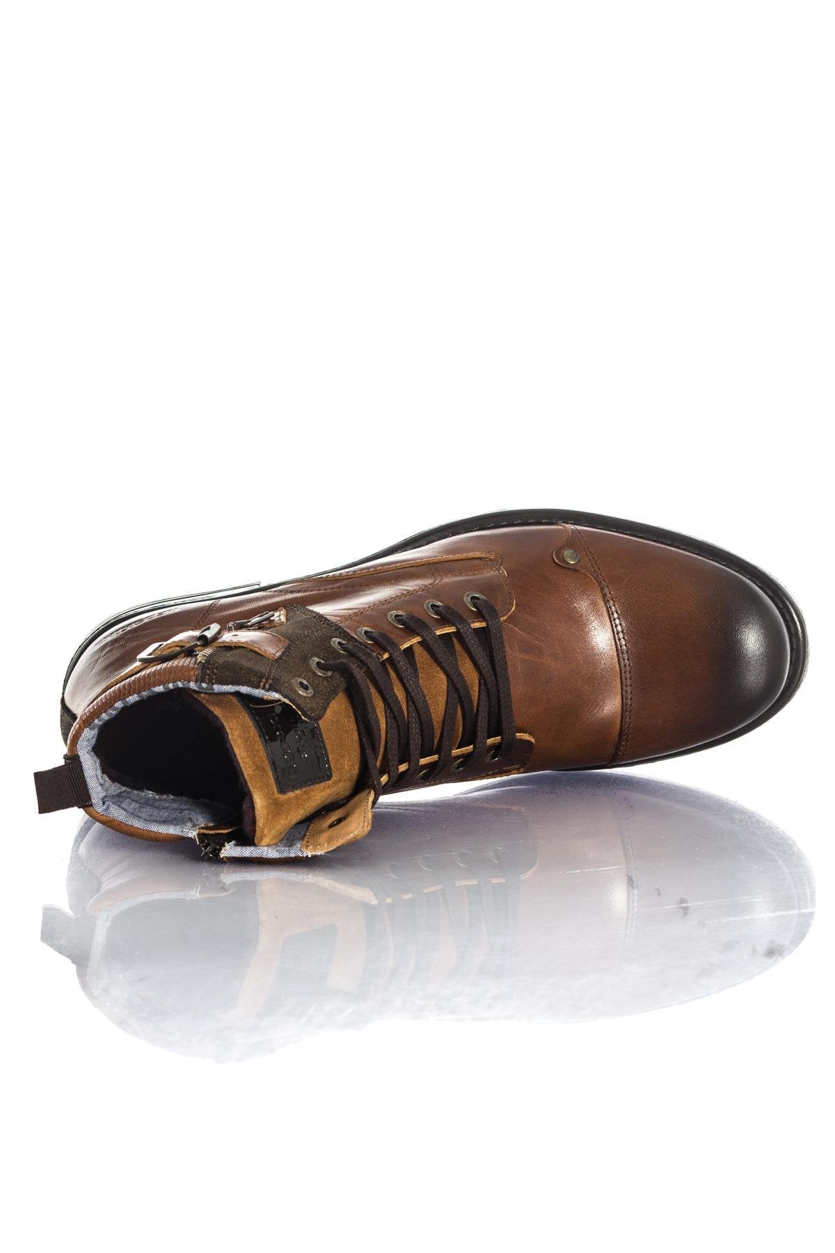 Men's cognac Redskins boots - Image n°4