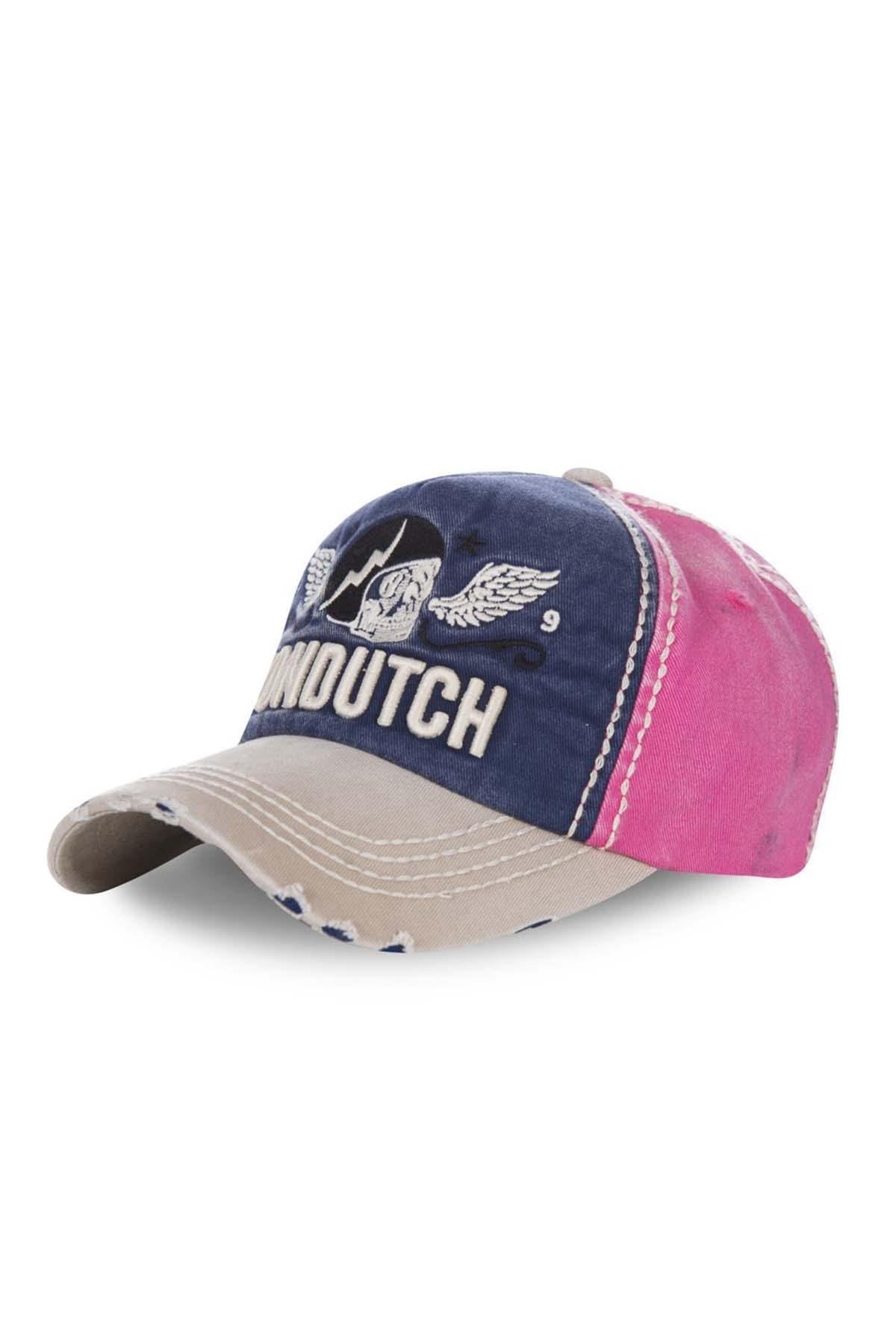 Von Dutch mixed cap blue/pink/beige - Image n°1