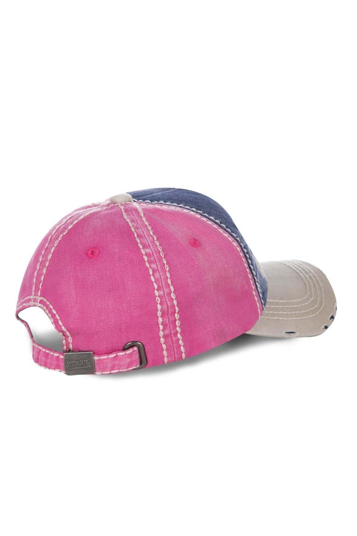 Von Dutch mixed cap blue/pink/beige - Image n°2