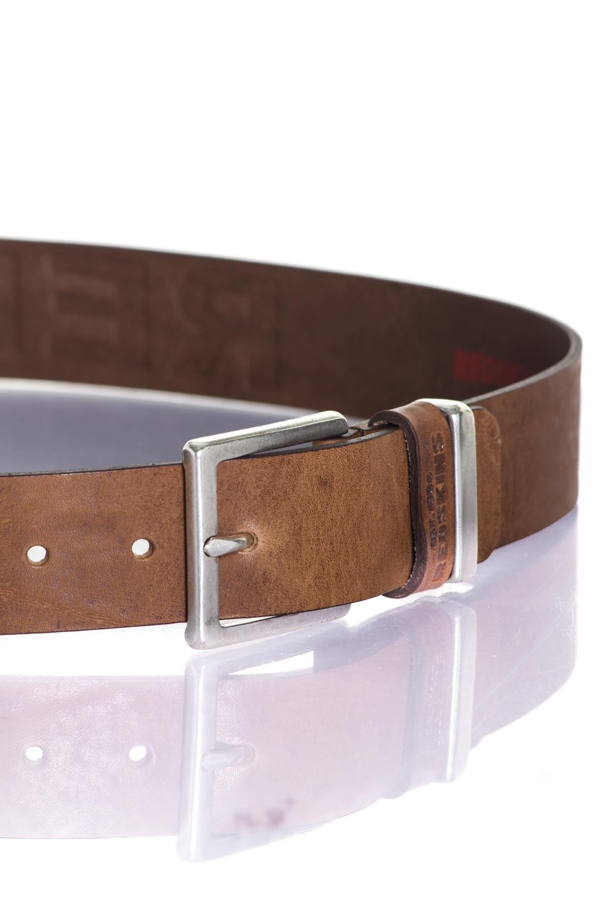 Redskins men's tobacco belt - Image n°2