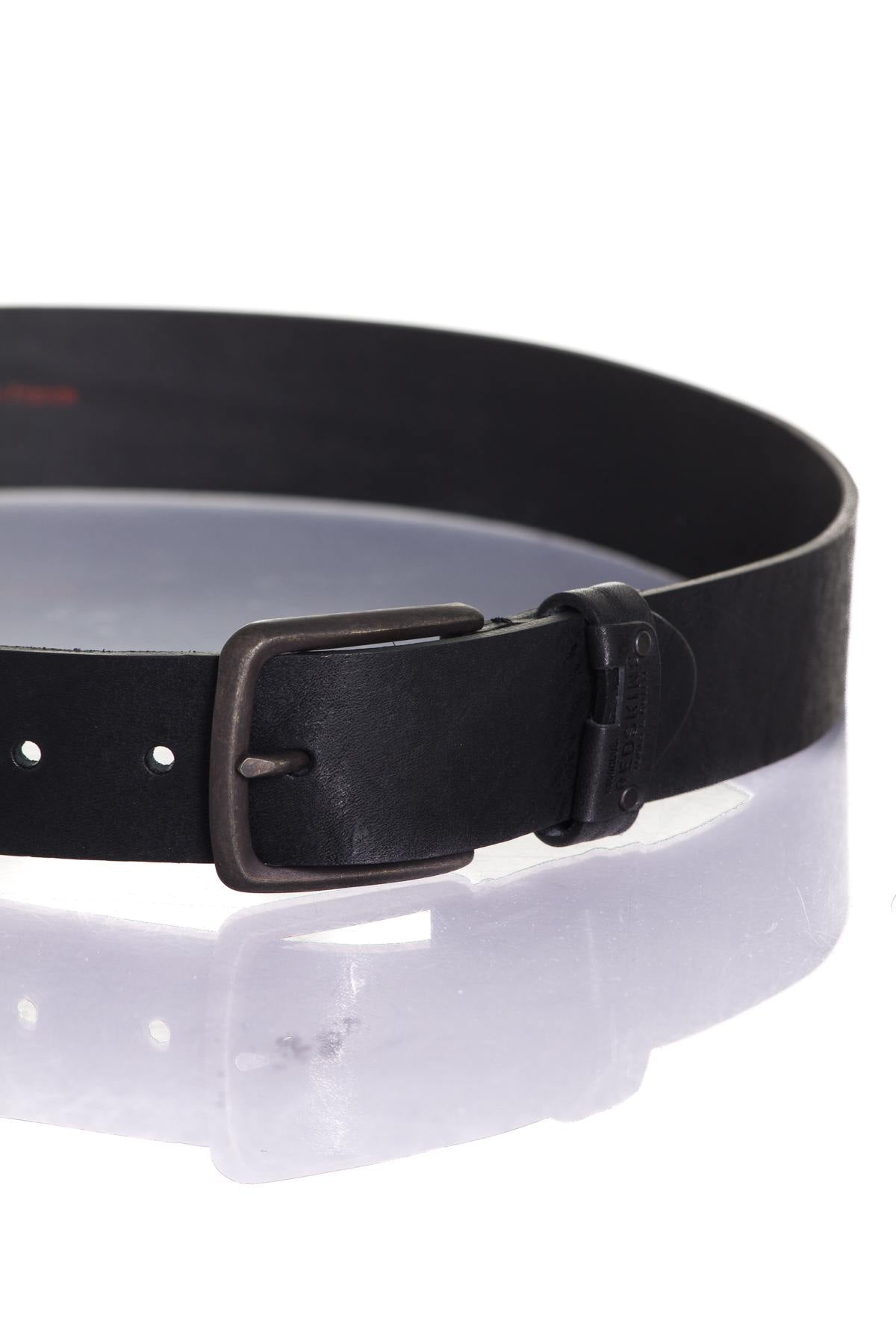 Redskins Black Leather Belt - Image n°3