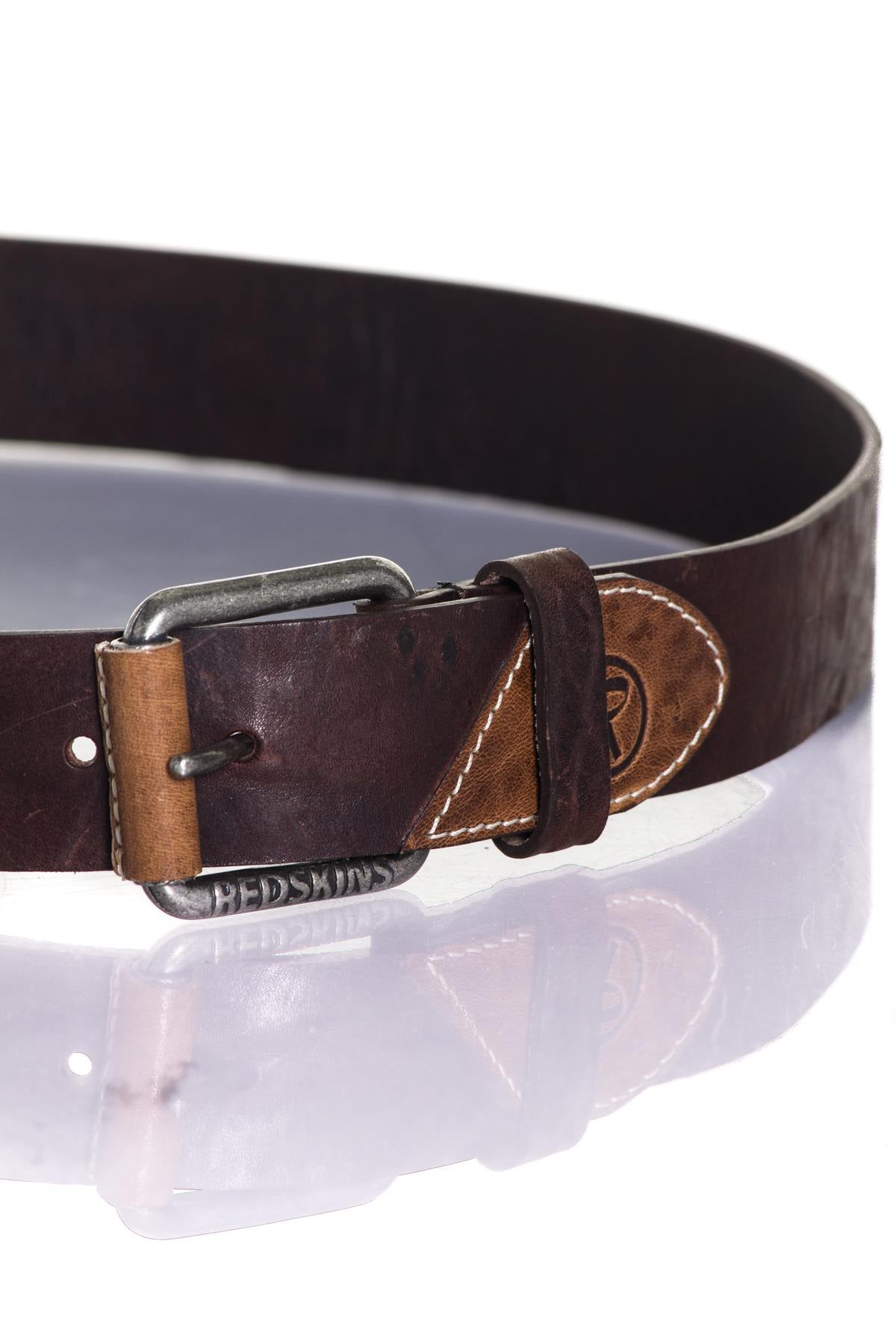  Redskins men's brown belt - Image n°2