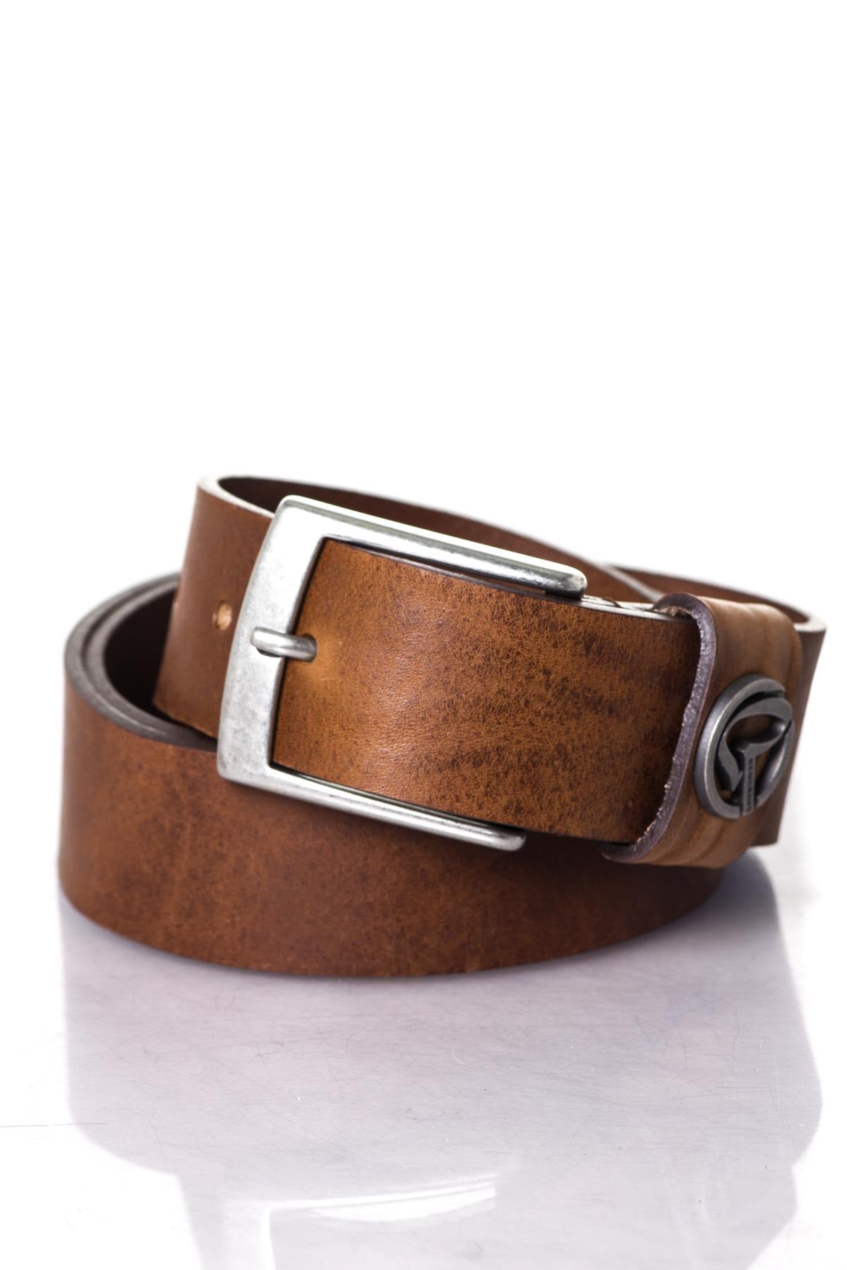 Cognac Redskins belt - Image n°1