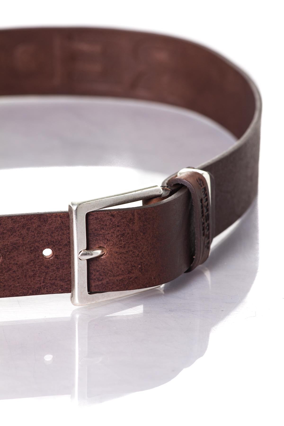 Brown belt with Redskins logo - Image n°2