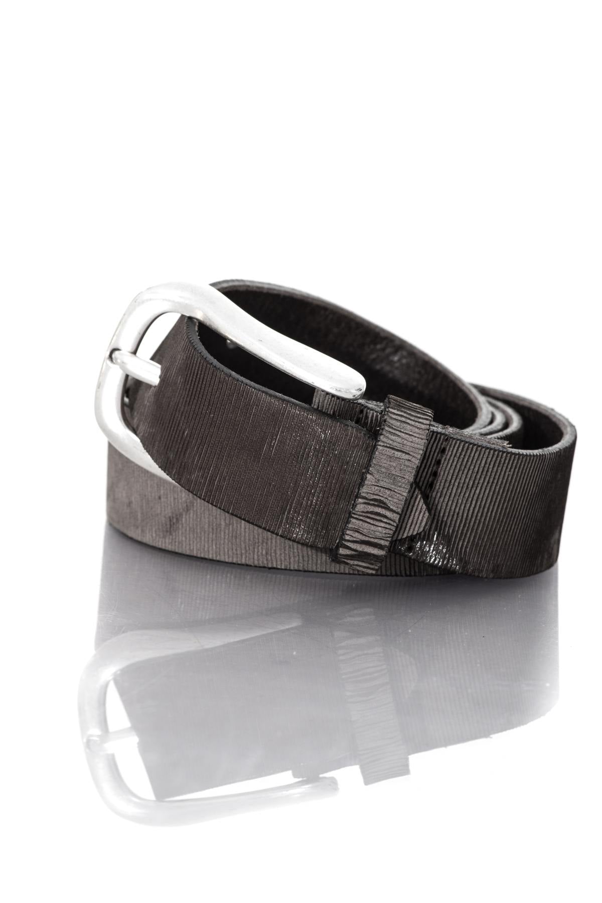 Men's vanzetti leather belt - Image n°1