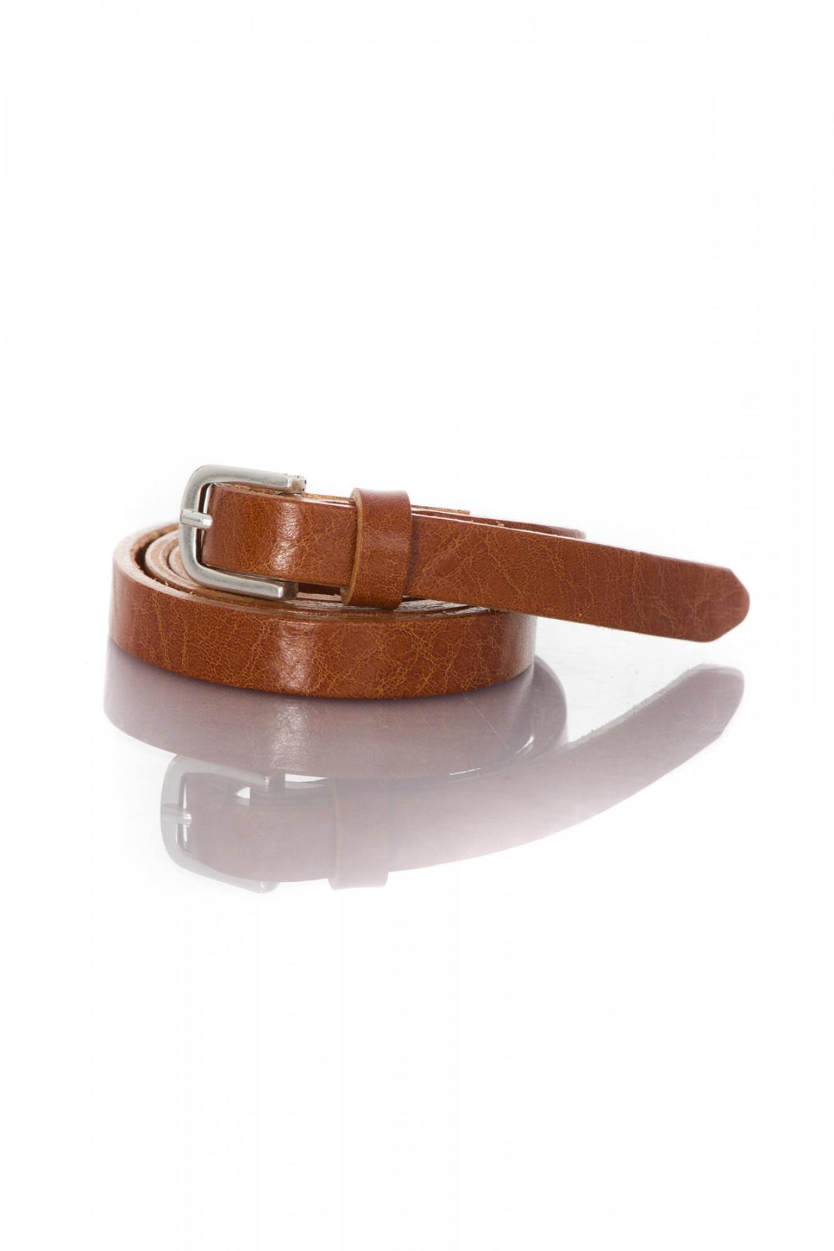 Vanzetti women's brown leather belt - Image n°1